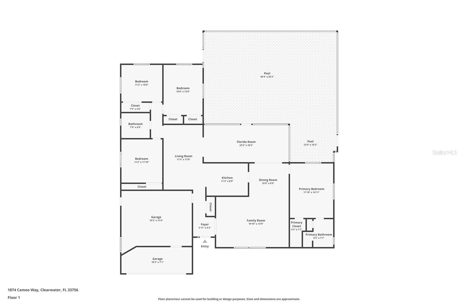 1874 CAMEO WAY, CLEARWATER, FL, 33756
