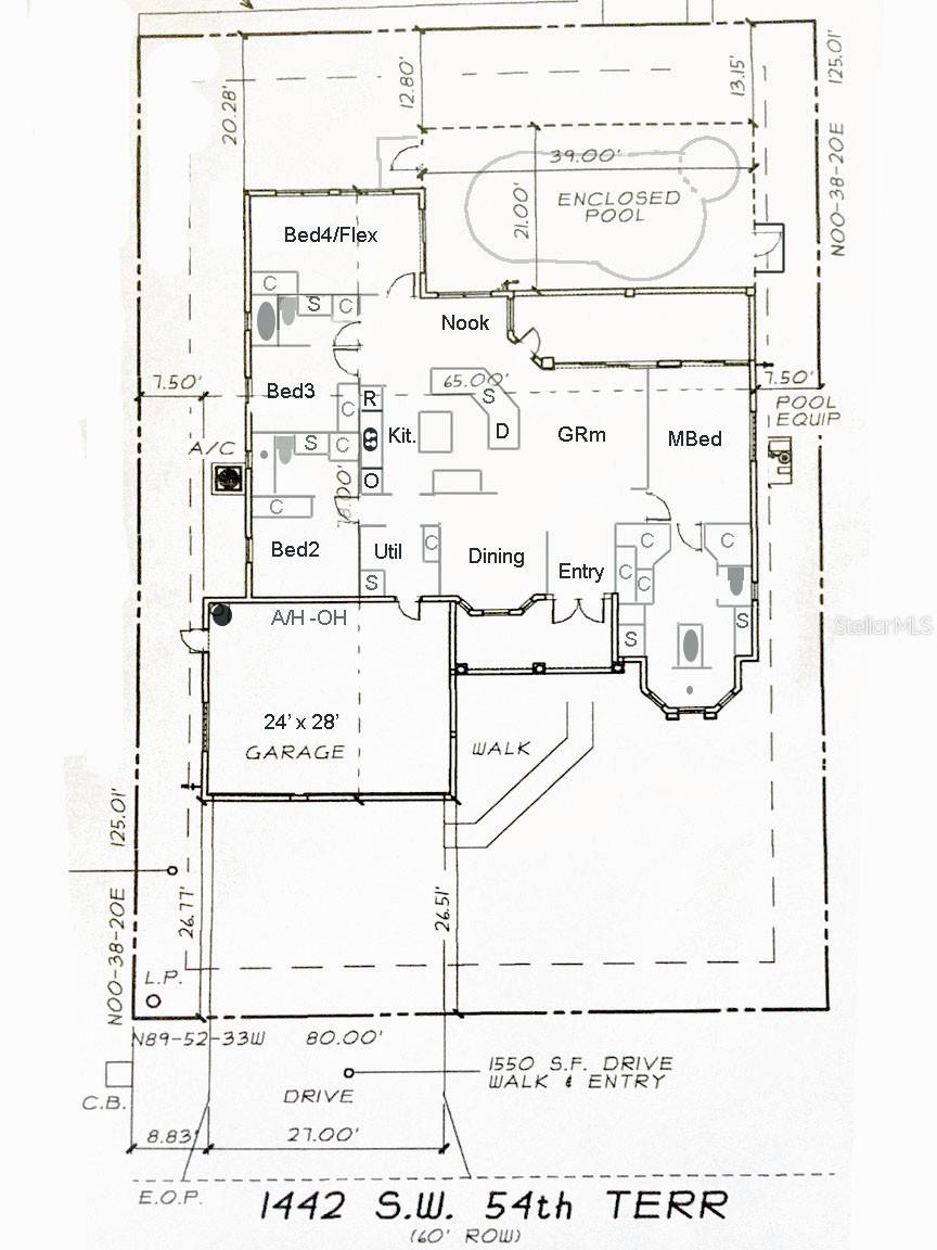 1442 SW 54TH TER, CAPE CORAL, FL, 33914