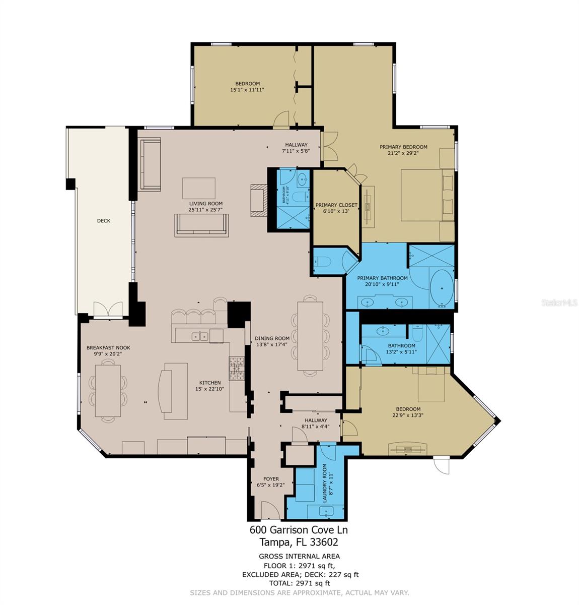 600 GARRISON COVE LN #2B, TAMPA, FL, 33602