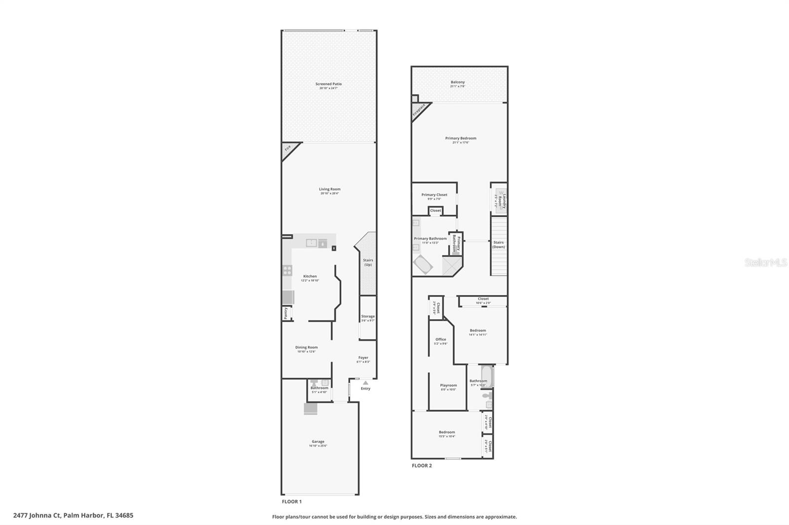 2477 JOHNNA CT, PALM HARBOR, FL, 34685