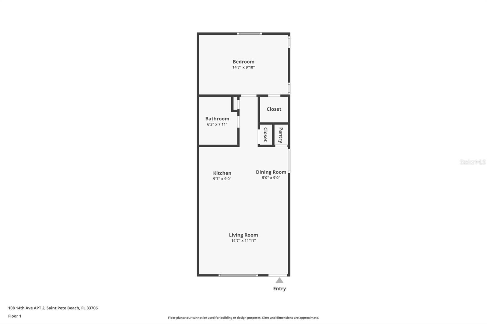 108 14TH AVE #2, ST PETE BEACH, FL, 33706