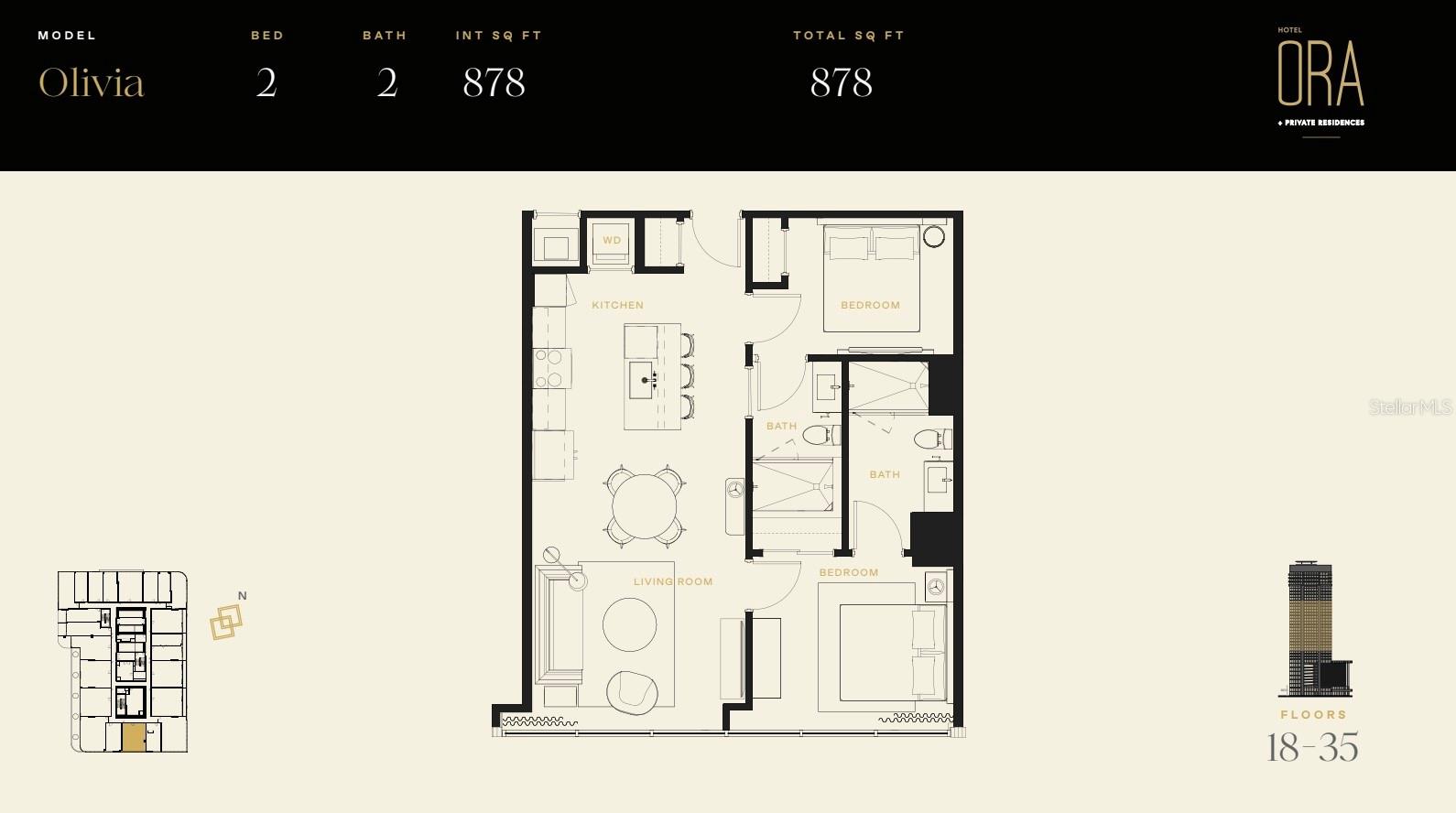 HOTEL ORA + PRIVATE RESIDENCES, TAMPA, FL, 33602