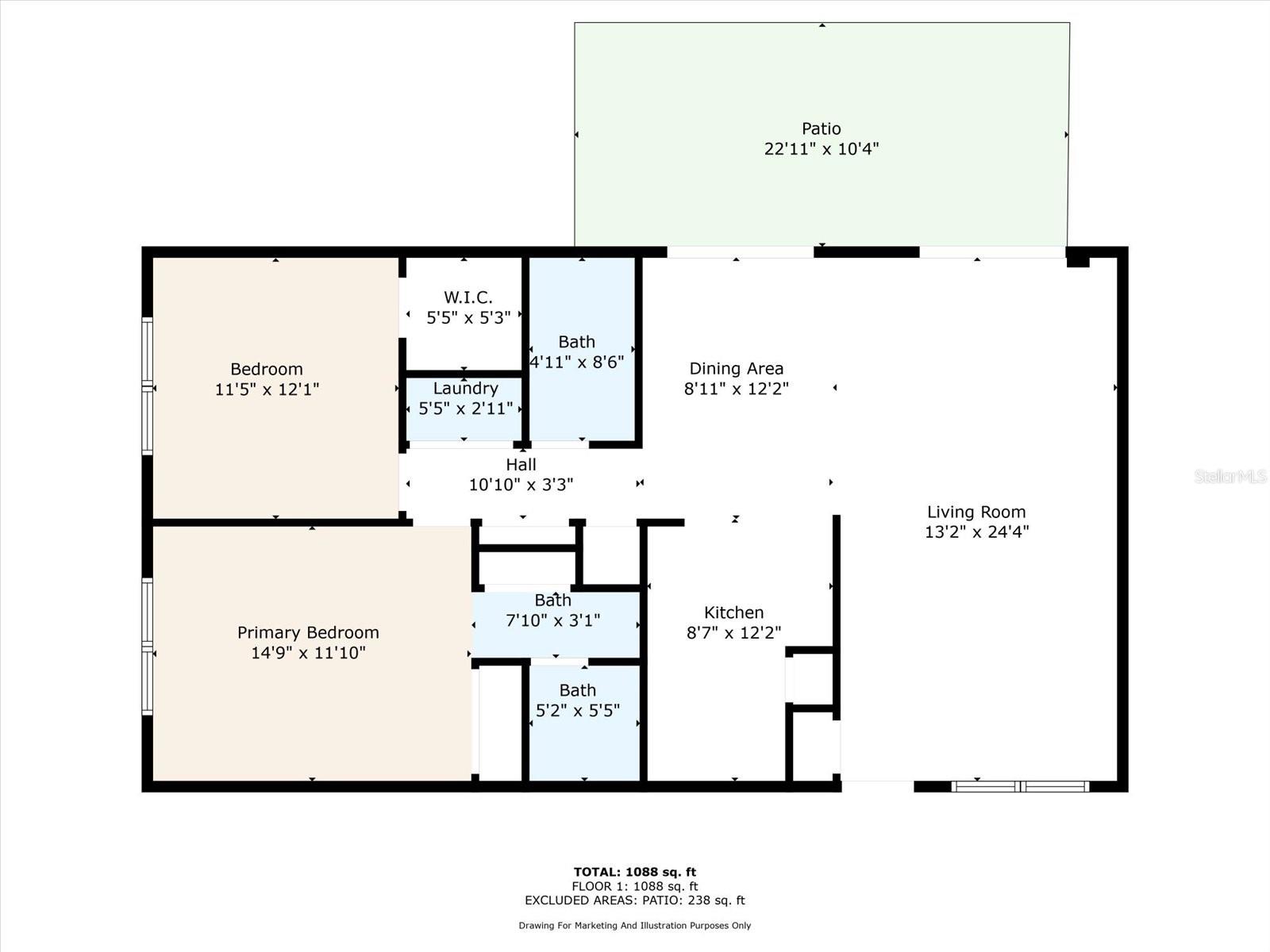 3146 37TH LN S #A, ST PETERSBURG, FL, 33711