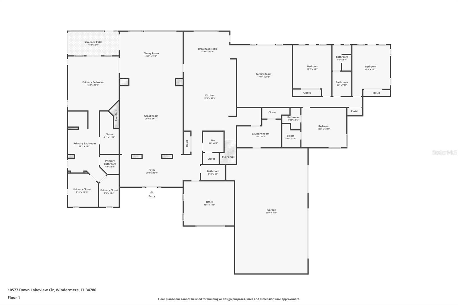 10577 DOWN LAKEVIEW CIR, WINDERMERE, FL, 34786