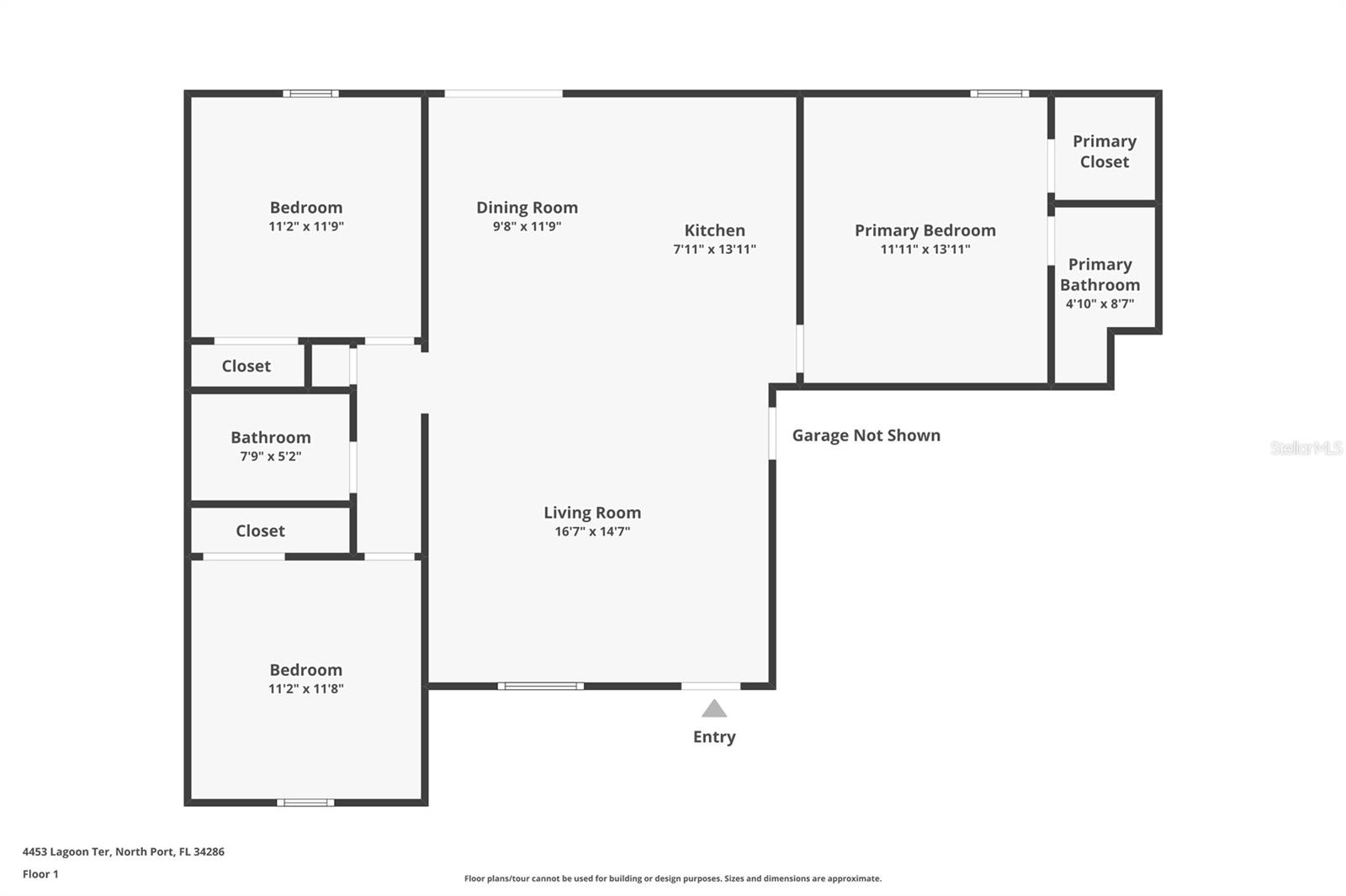 4453 LAGOON TER, NORTH PORT, FL, 34286