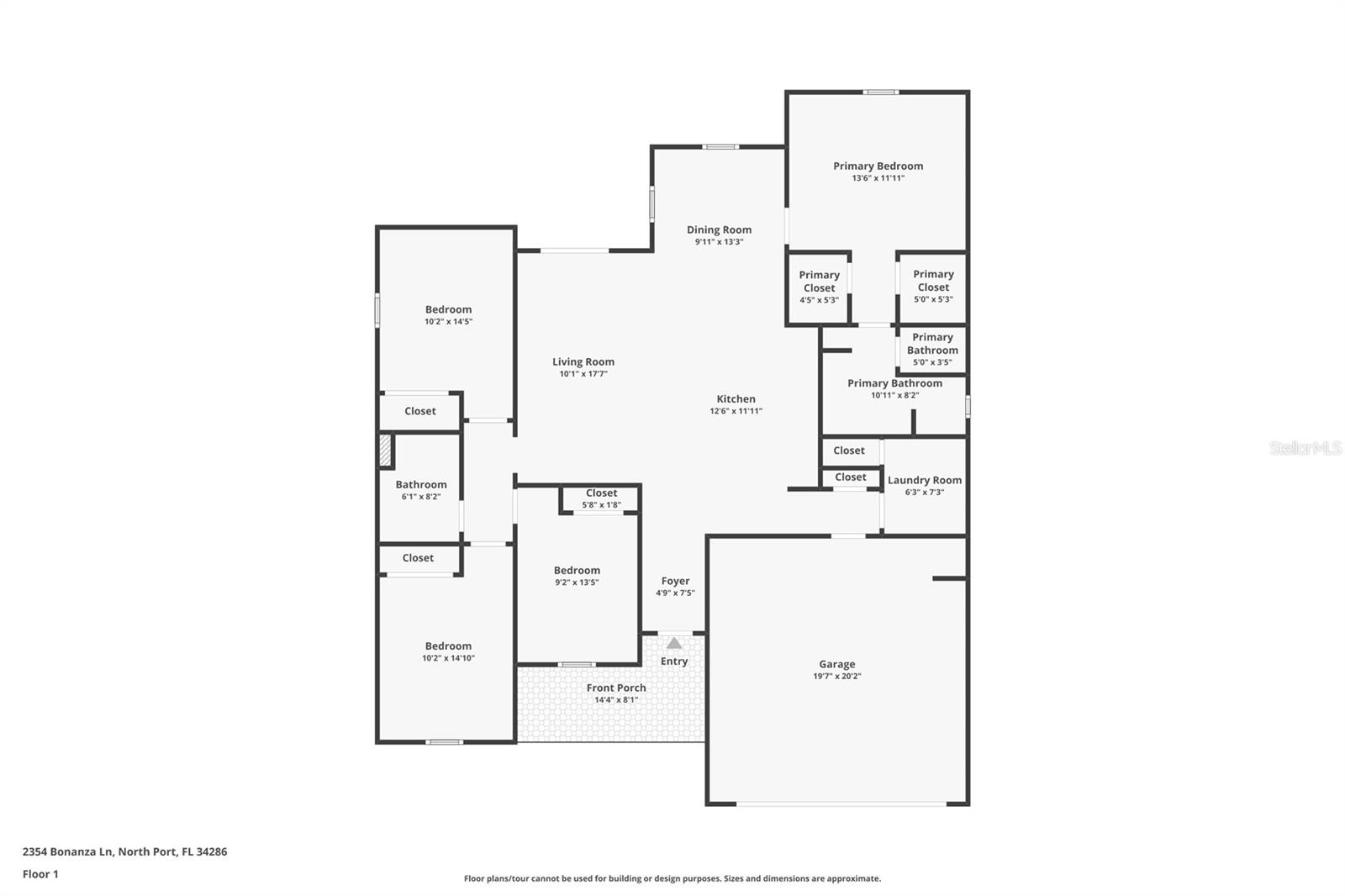 2354 BONANZA LN, NORTH PORT, FL, 34286