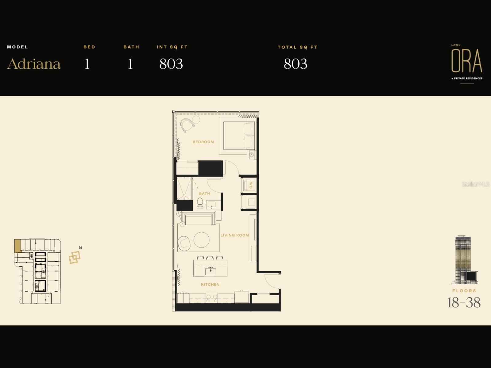 1101 E JACKSON ST #1901, TAMPA, FL, 33602