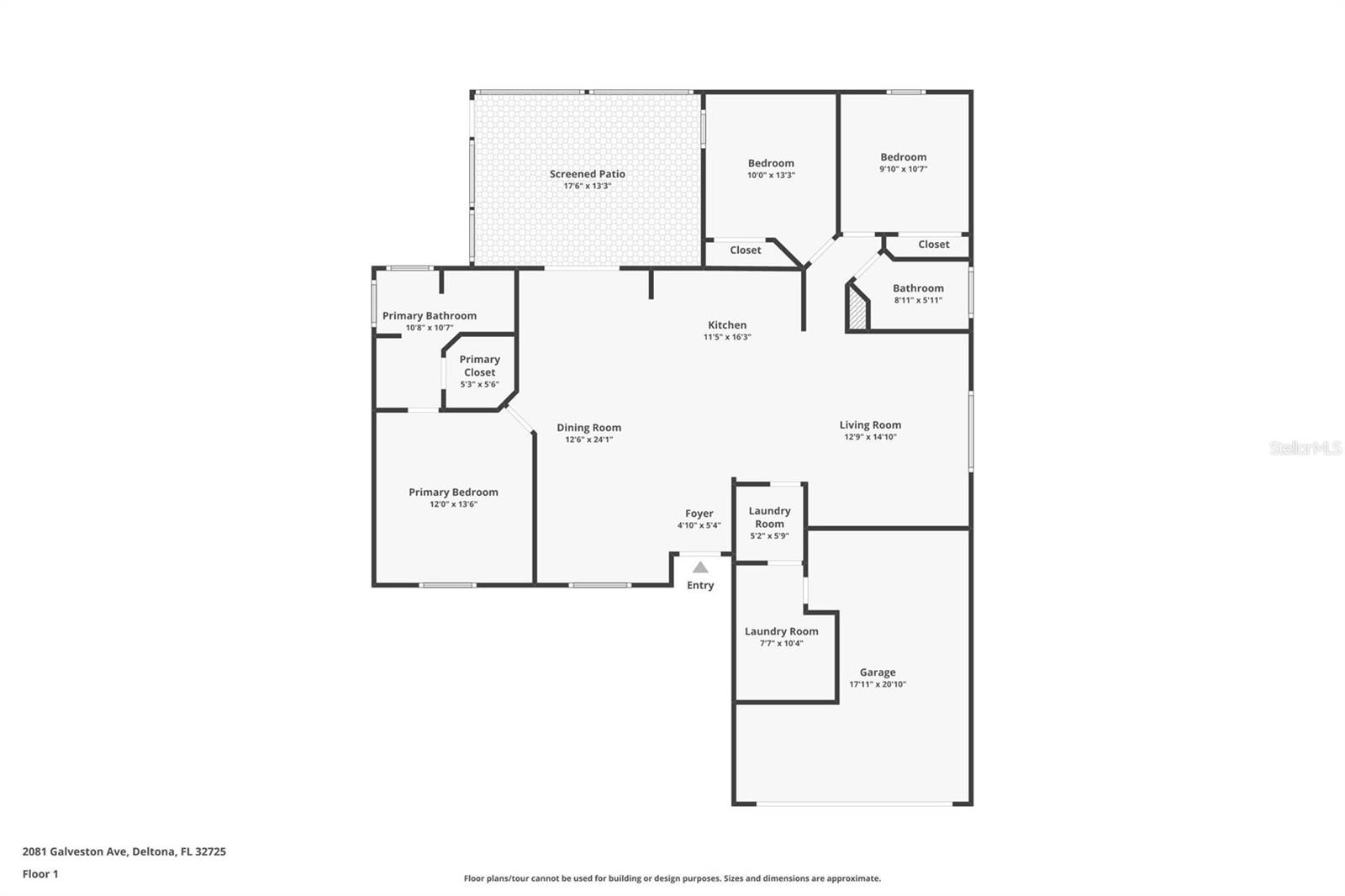 2081 GALVESTON AVE, DELTONA, FL, 32725