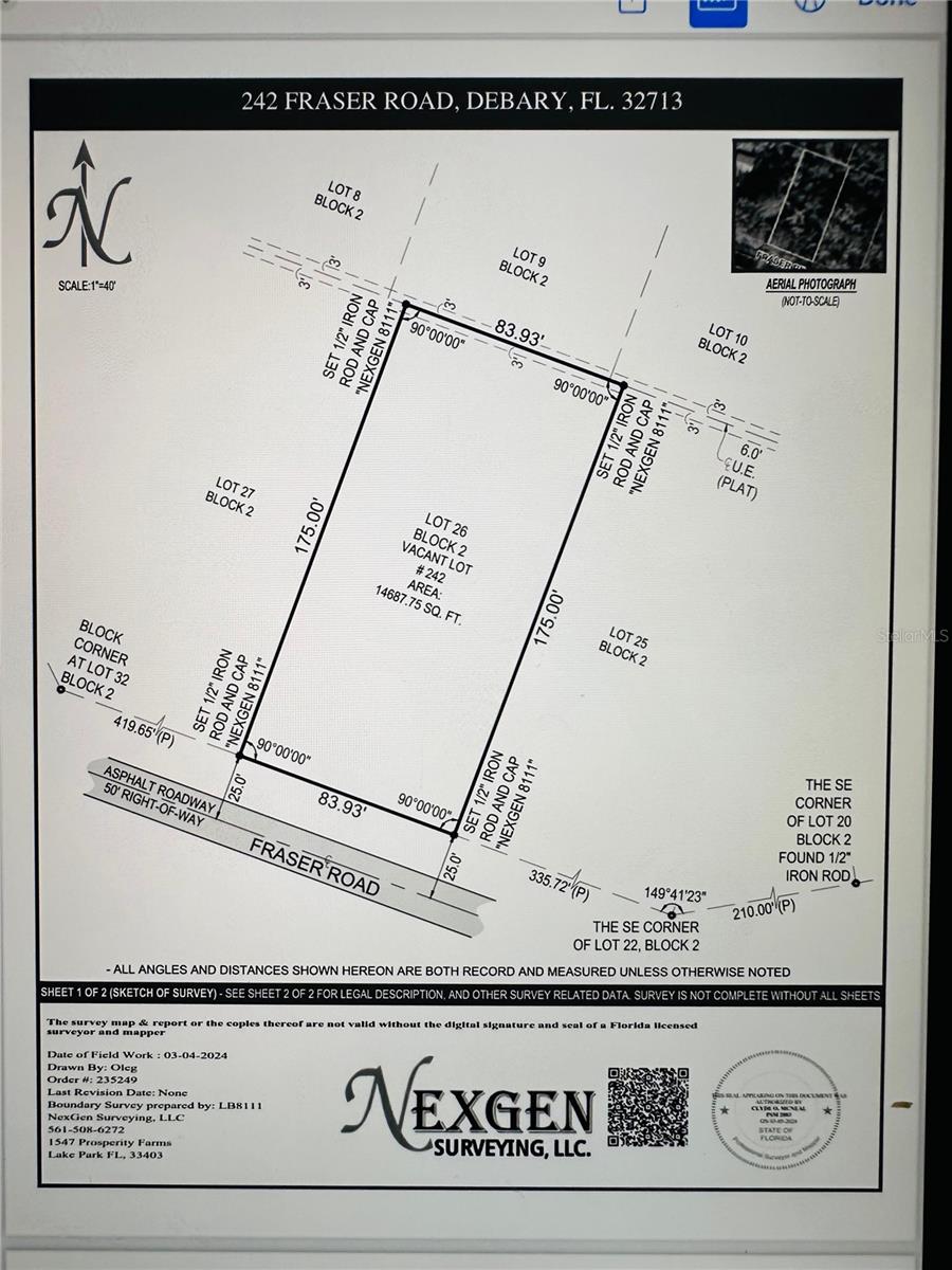 242 FRASER RD, DEBARY, FL, 32713