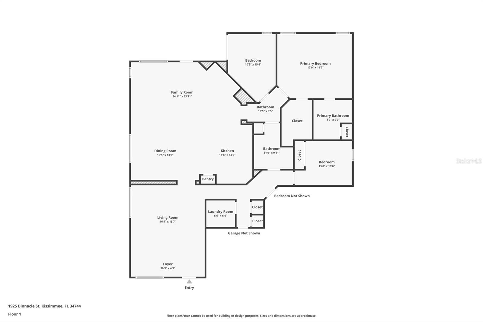 1925 BINNACLE ST, KISSIMMEE, FL, 34744