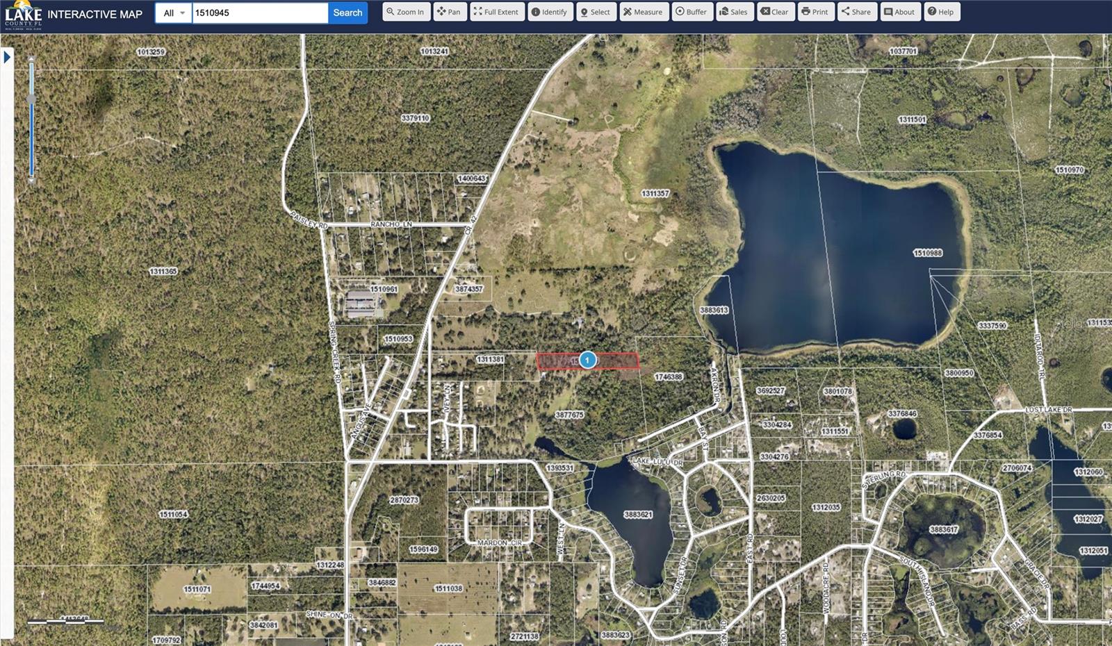 FISHERMANS RD, PAISLEY, FL, 32767
