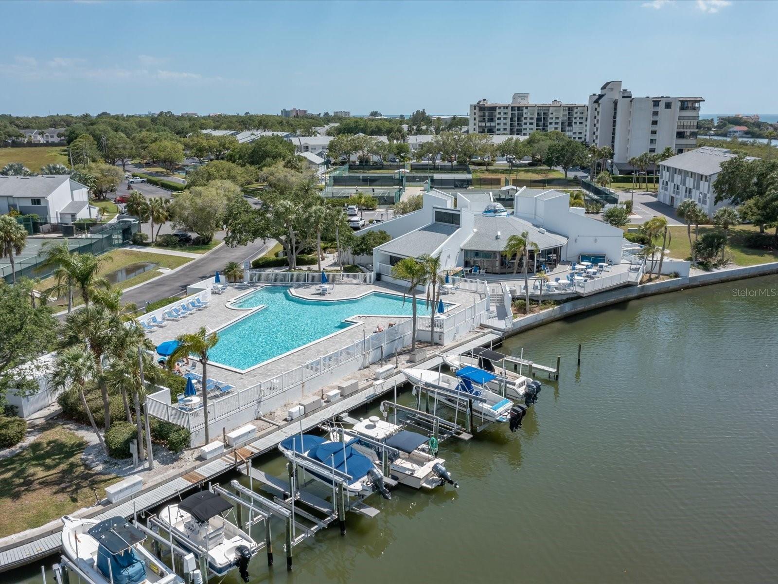 Main Pool and Marina