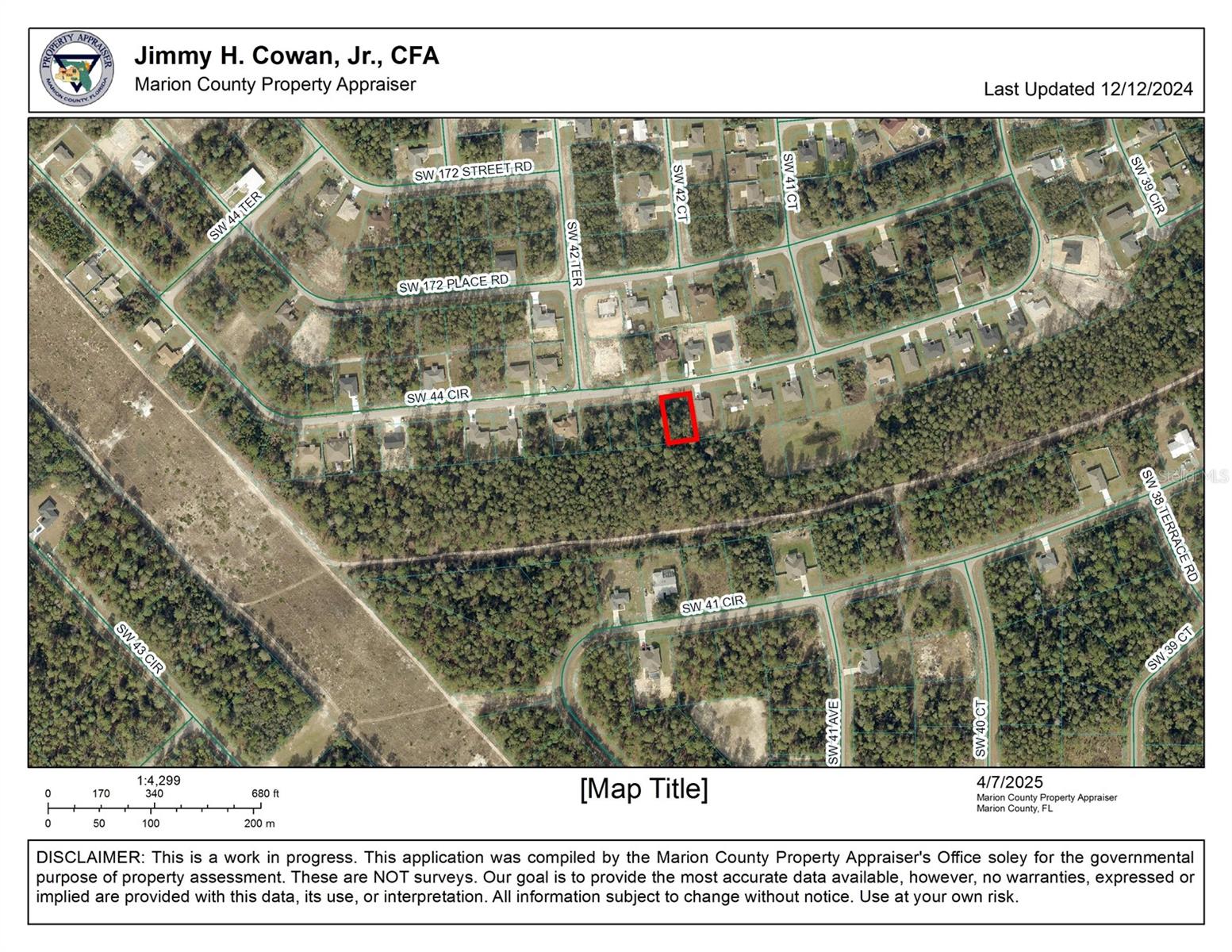 TBD SW 44TH CIR, OCALA, FL, 34473