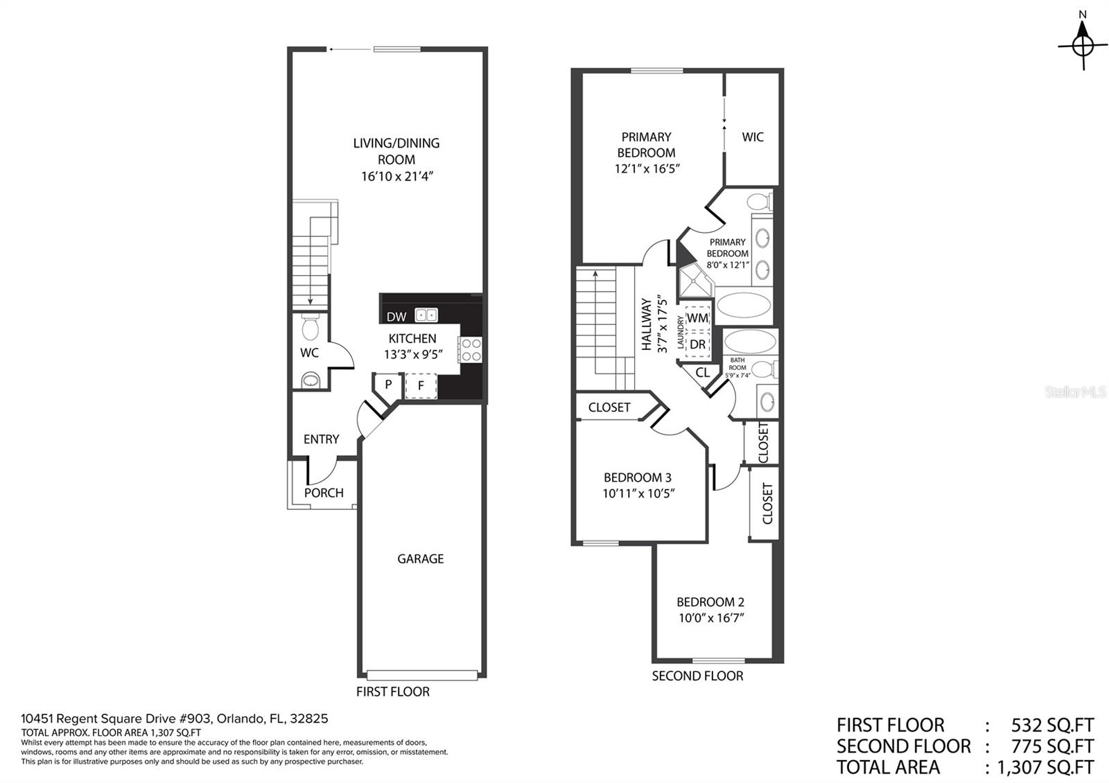 10451 REGENT SQUARE DR #903, ORLANDO, FL, 32825