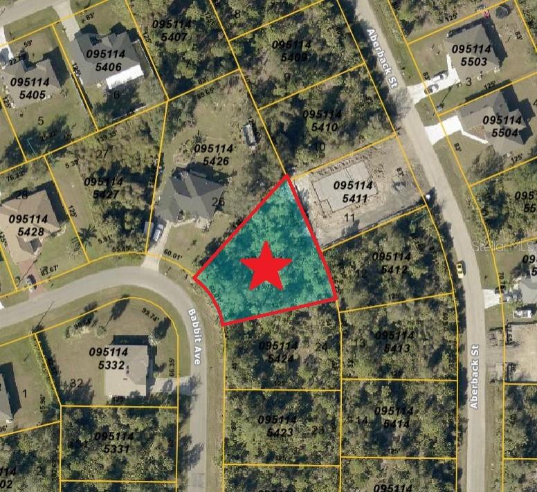 Lot 25 BABBITT AVE, NORTH PORT, FL, 34291