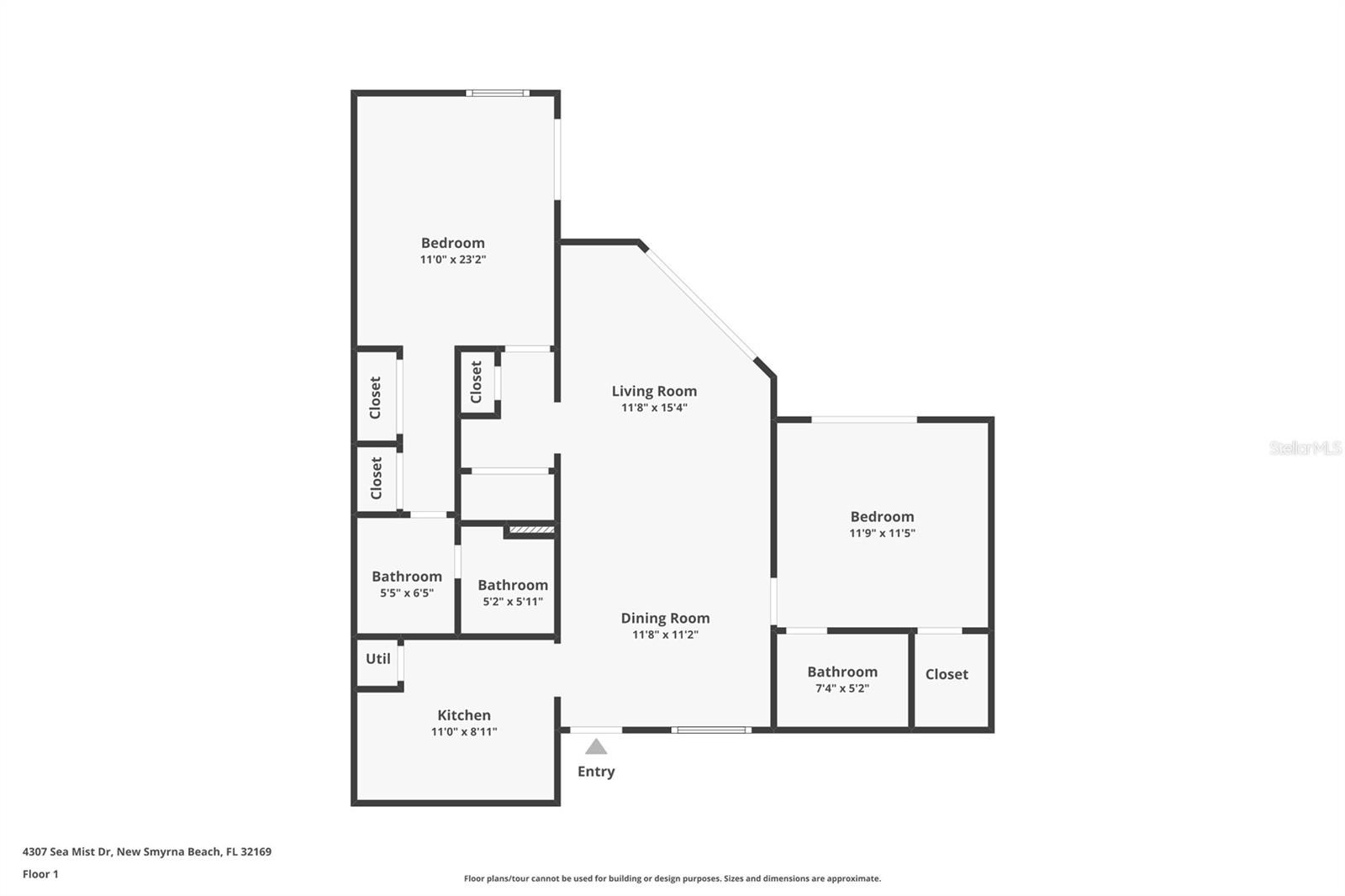 4307 SEA MIST DR #135, NEW SMYRNA BEACH, FL, 32169