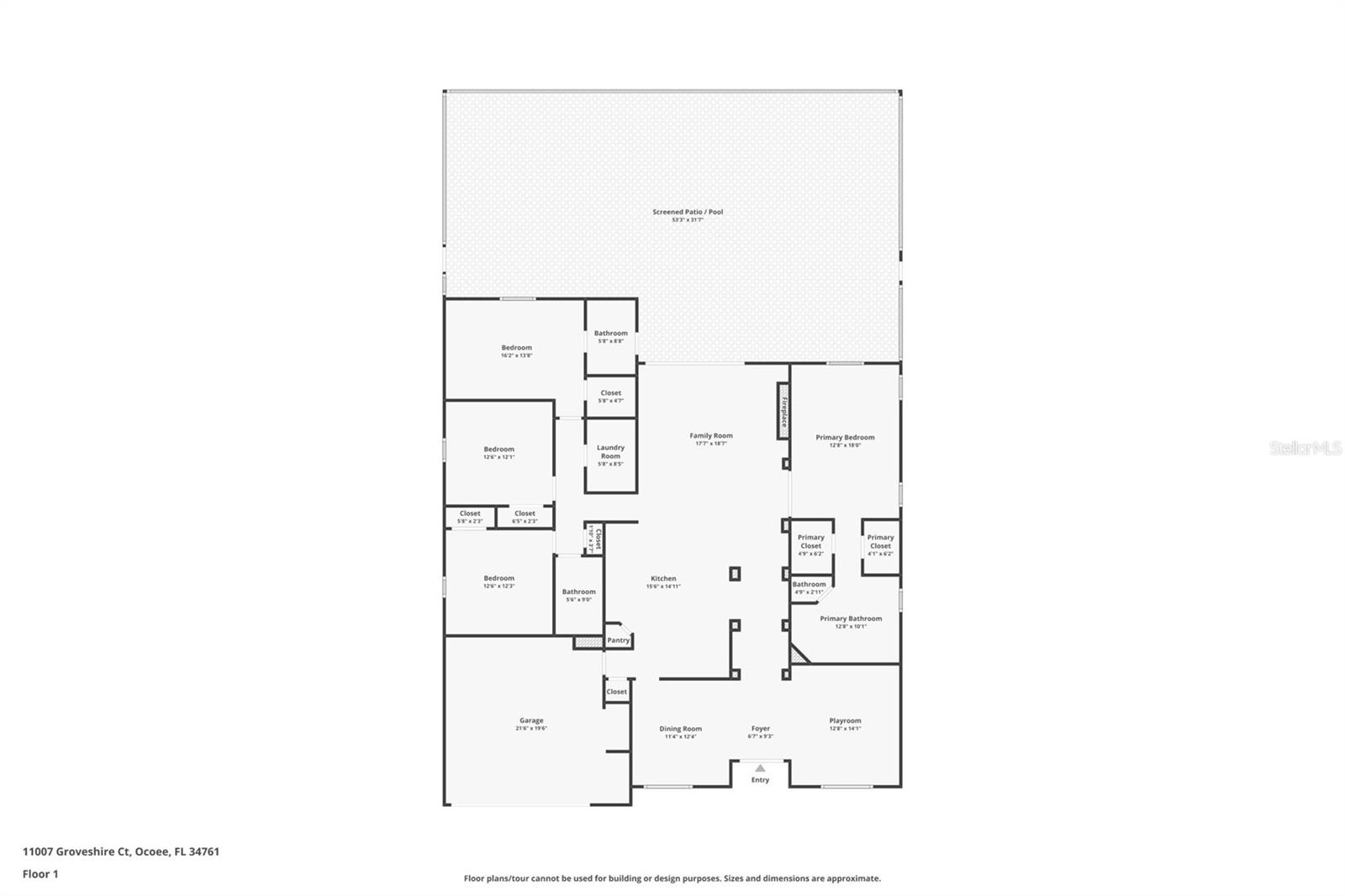 11007 GROVESHIRE CT, OCOEE, FL, 34761