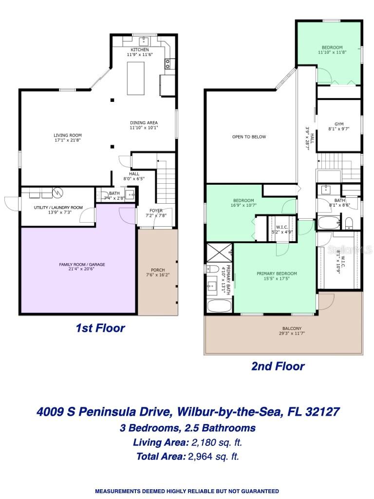 4009 S PENINSULA DR, WILBUR BY THE SEA, FL, 32127