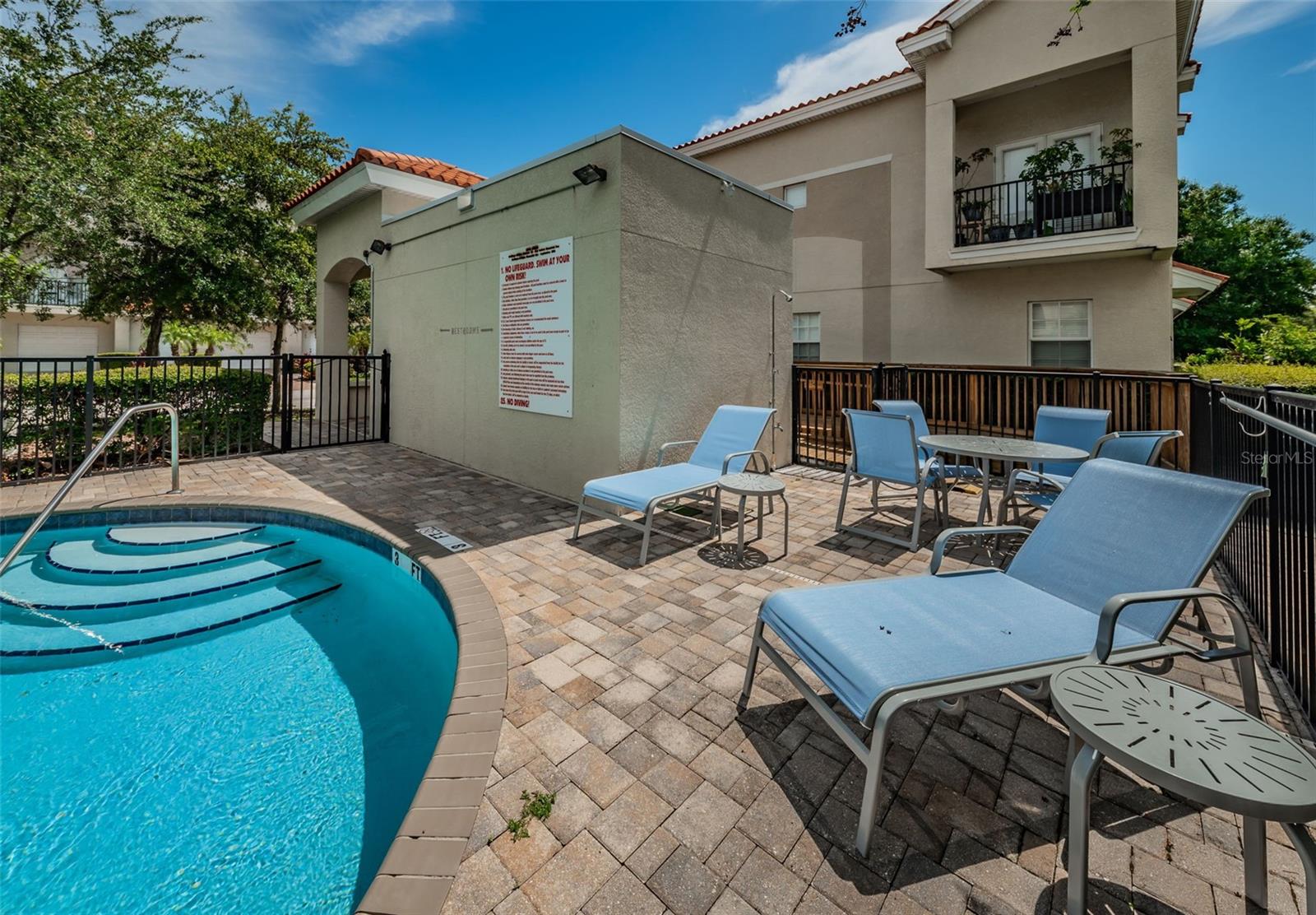 Enjoy a pool that you don't have to maintain