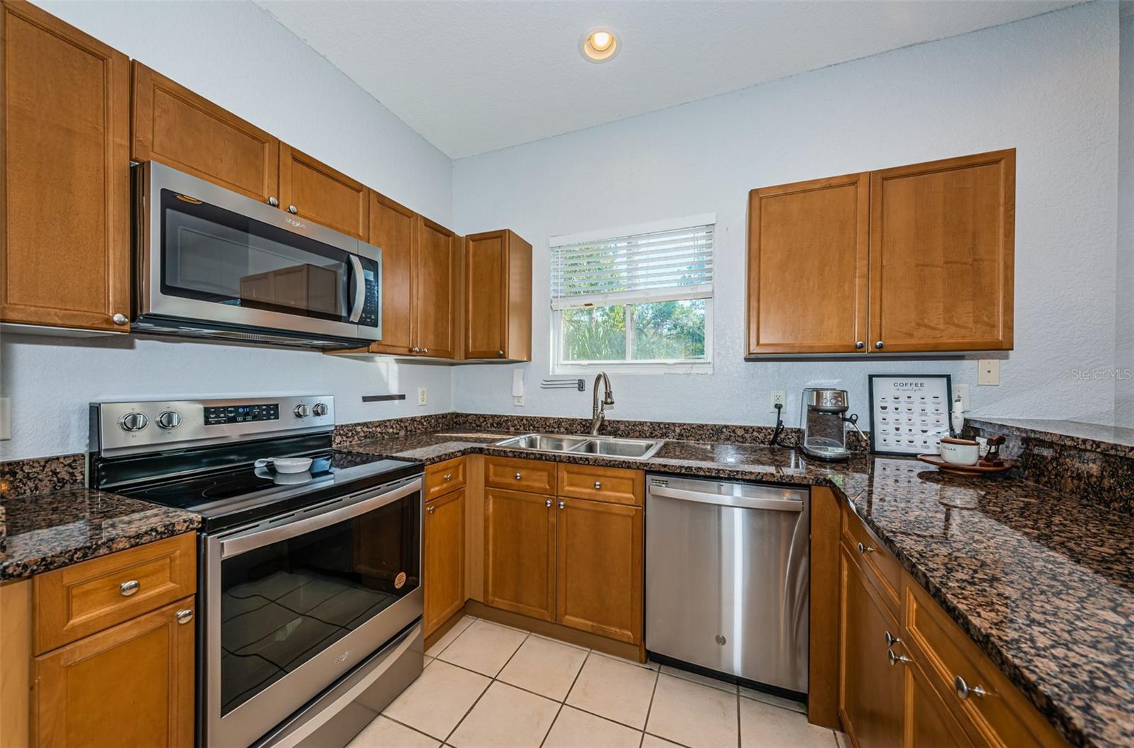 stainless steel appliances in kitchen