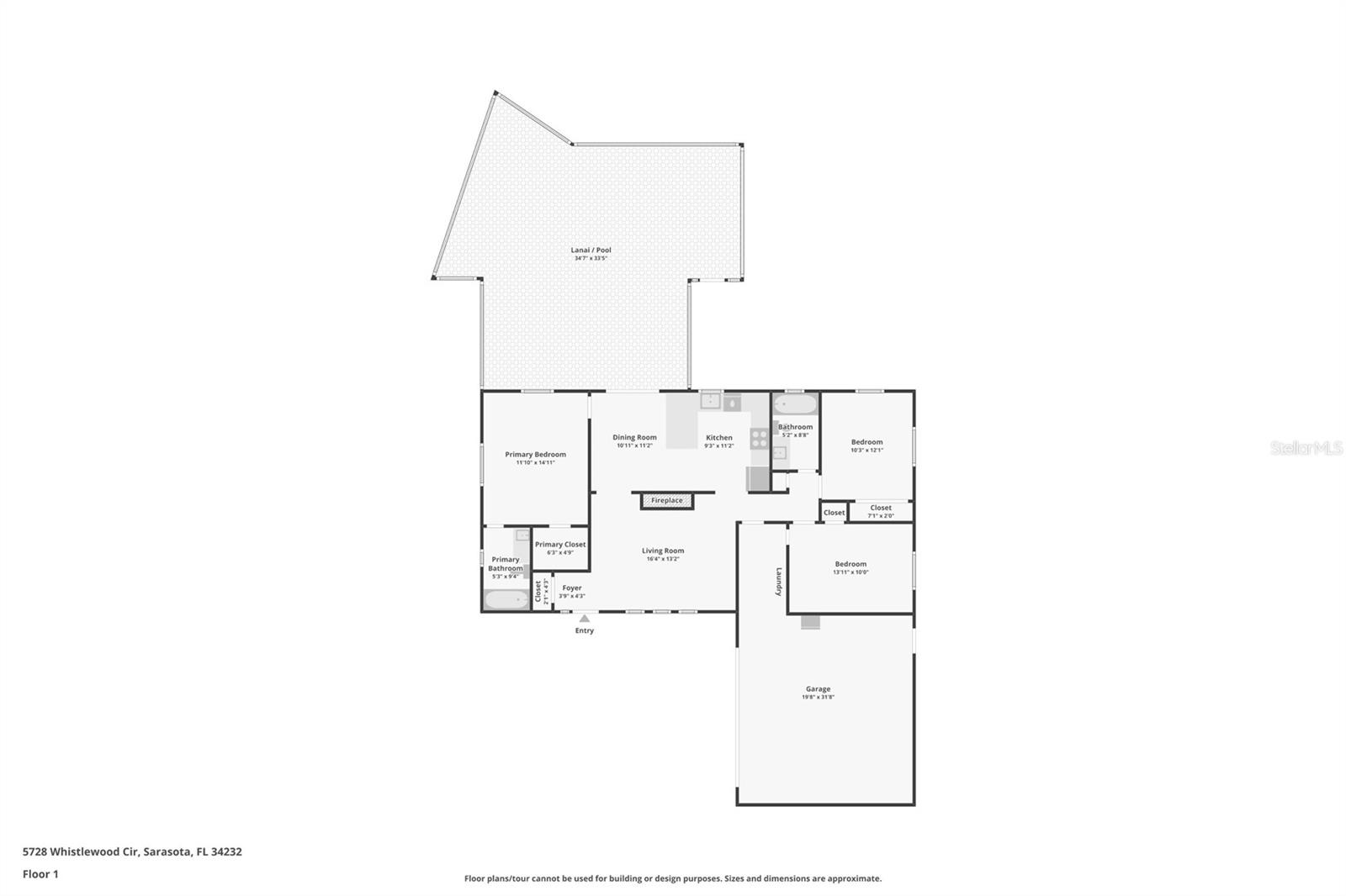 5728 WHISTLEWOOD CIR, SARASOTA, FL, 34232