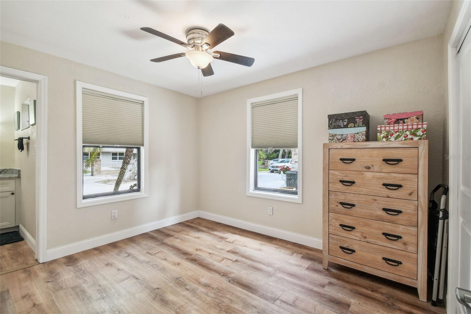 Primary bedroom with en suite bath