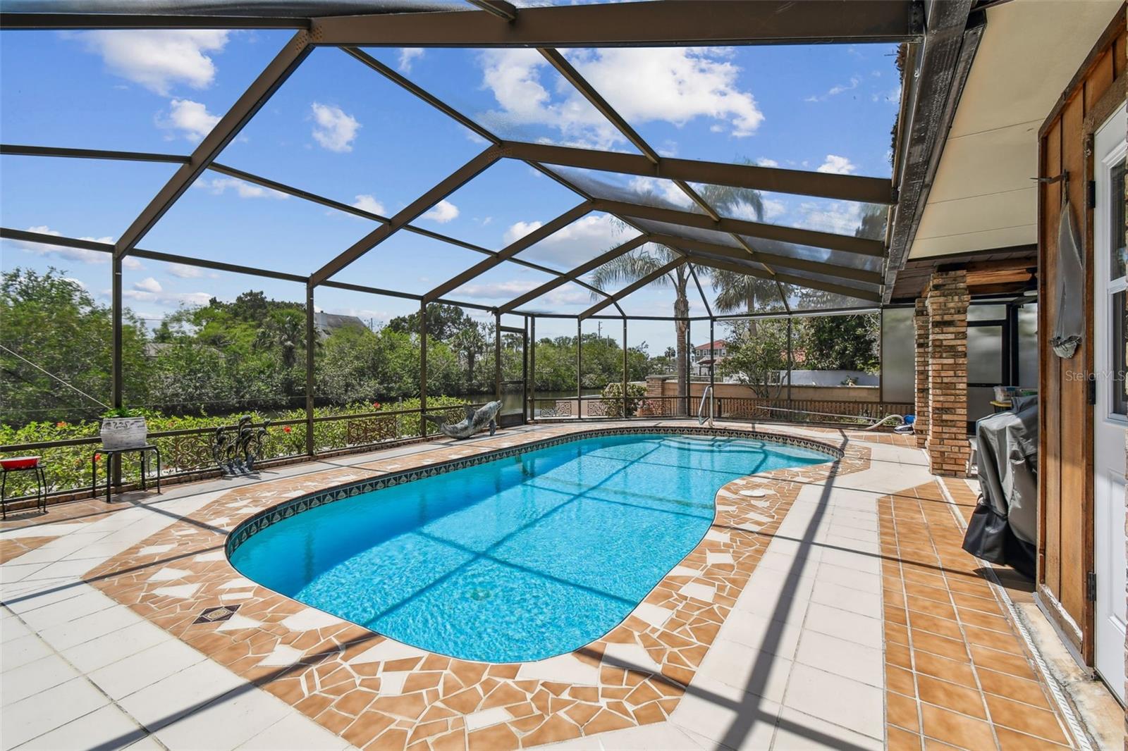 Pool overlooking the amazing waterfront