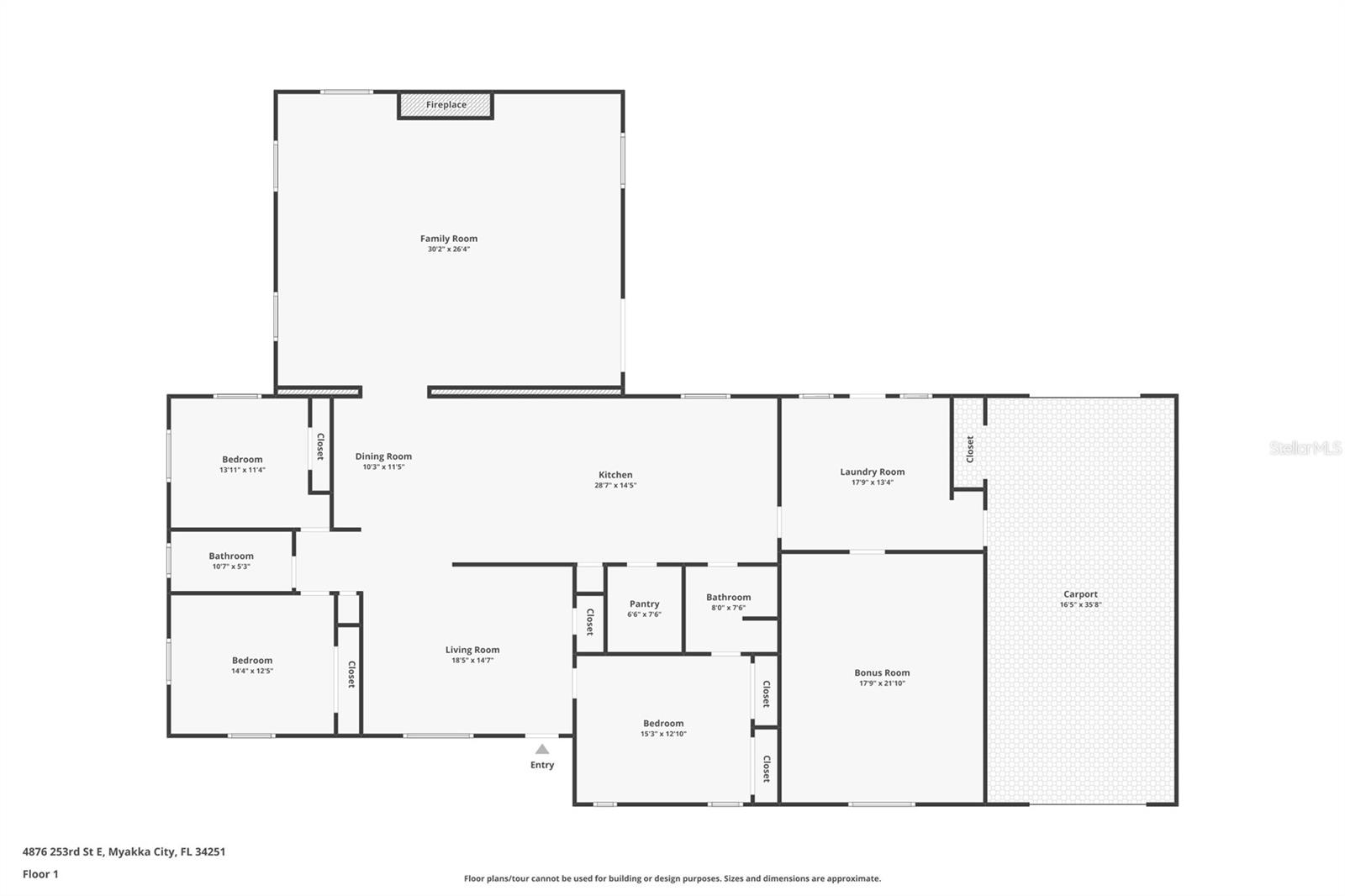 4876 253RD ST E, MYAKKA CITY, FL, 34251