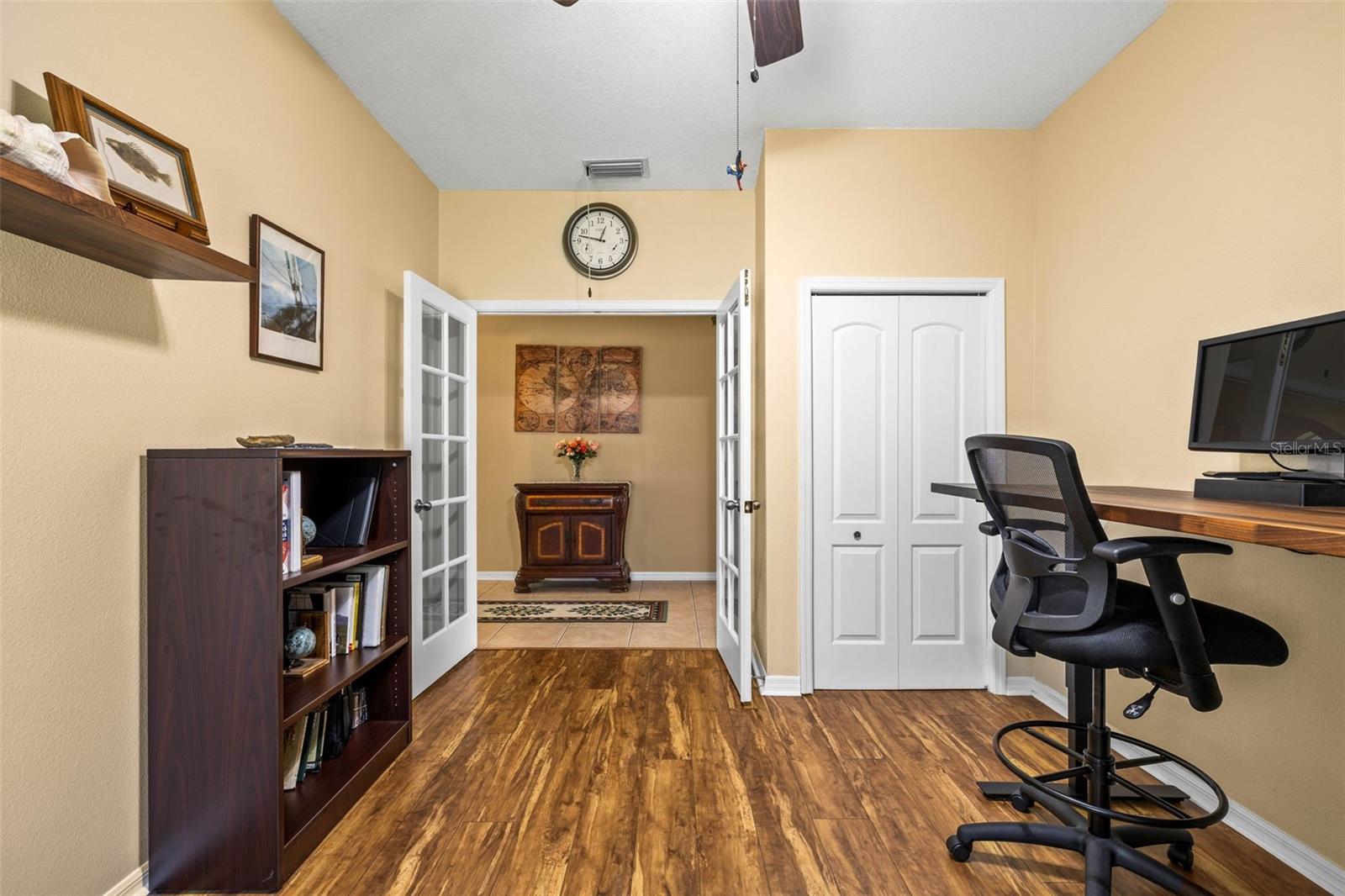 Bedroom 2 with French Doors