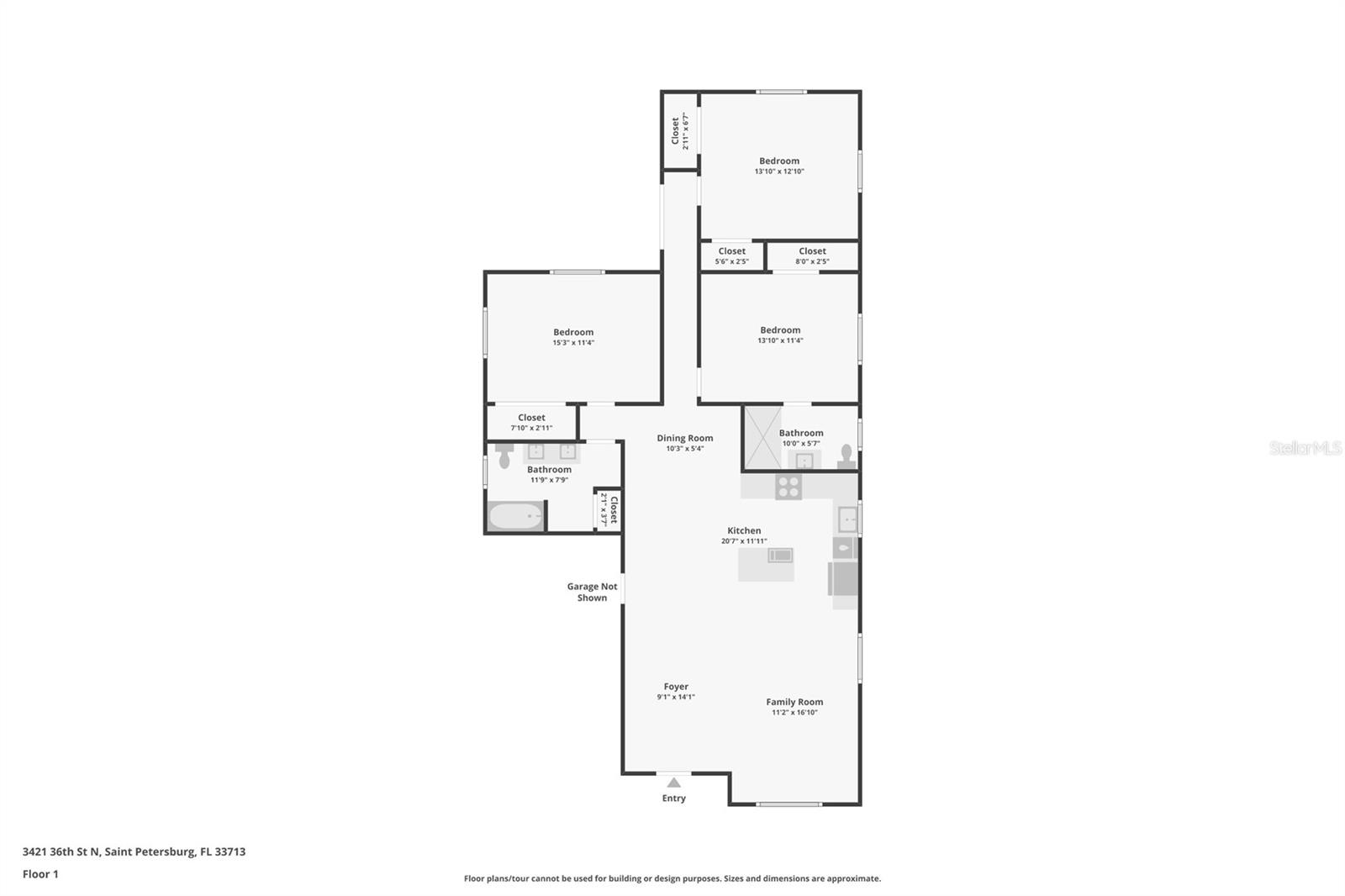 3421 36TH ST N, ST PETERSBURG, FL, 33713