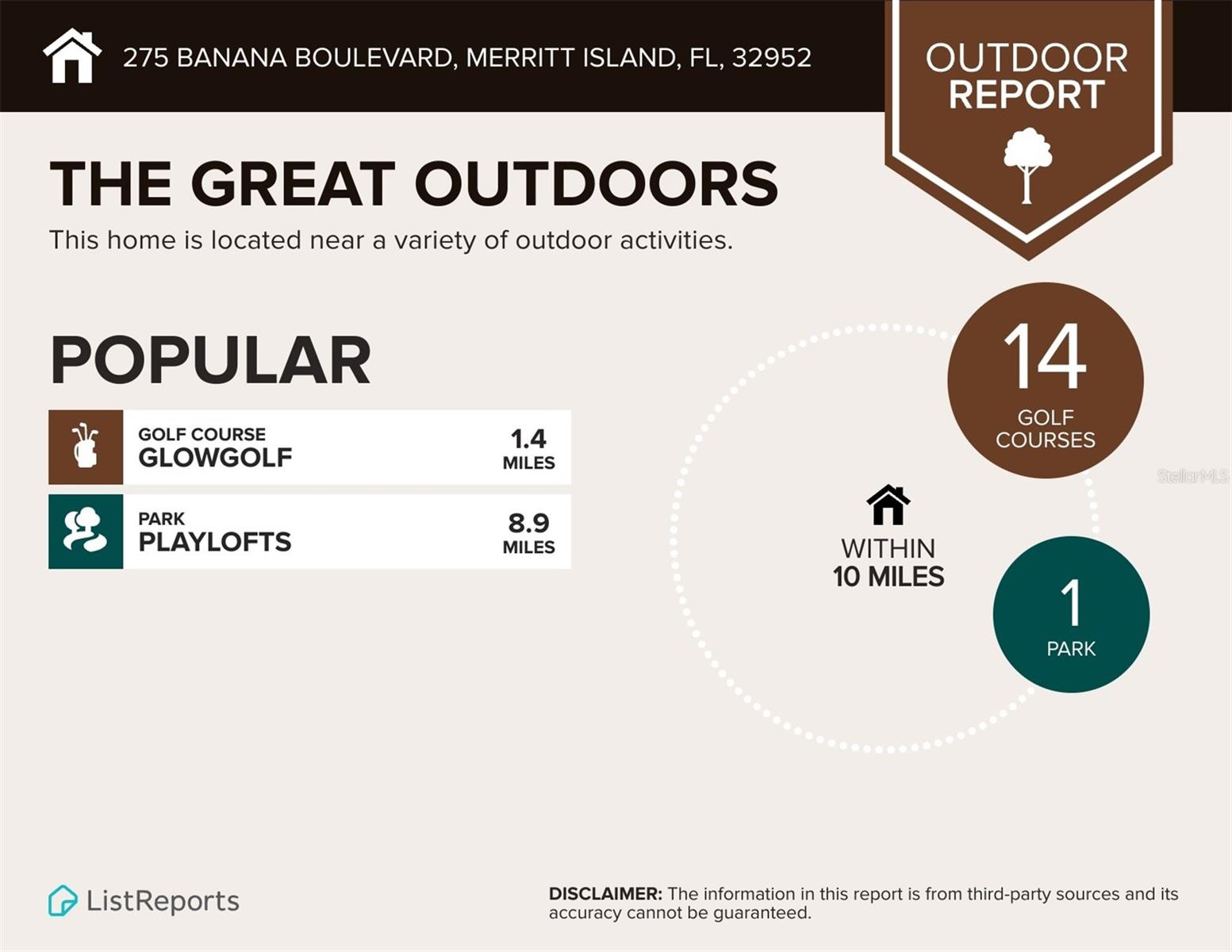 275 BANANA BLVD, MERRITT ISLAND, FL, 32952