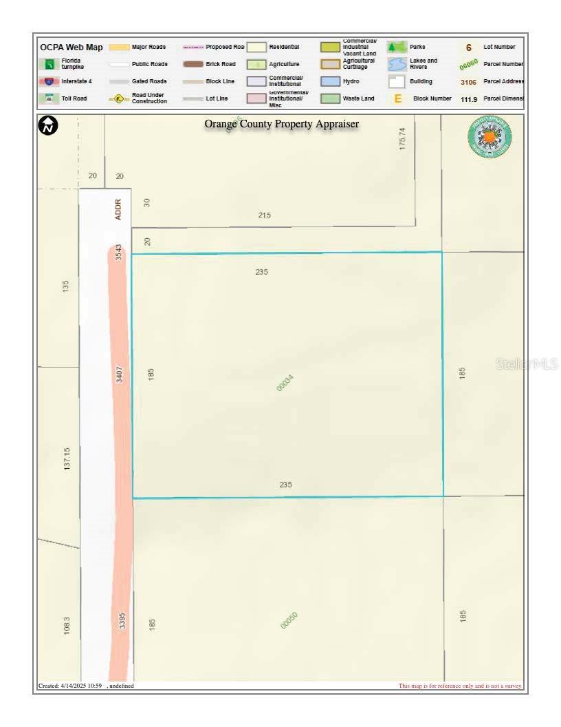 3407 ROBINSON ST, ZELLWOOD, FL, 32798