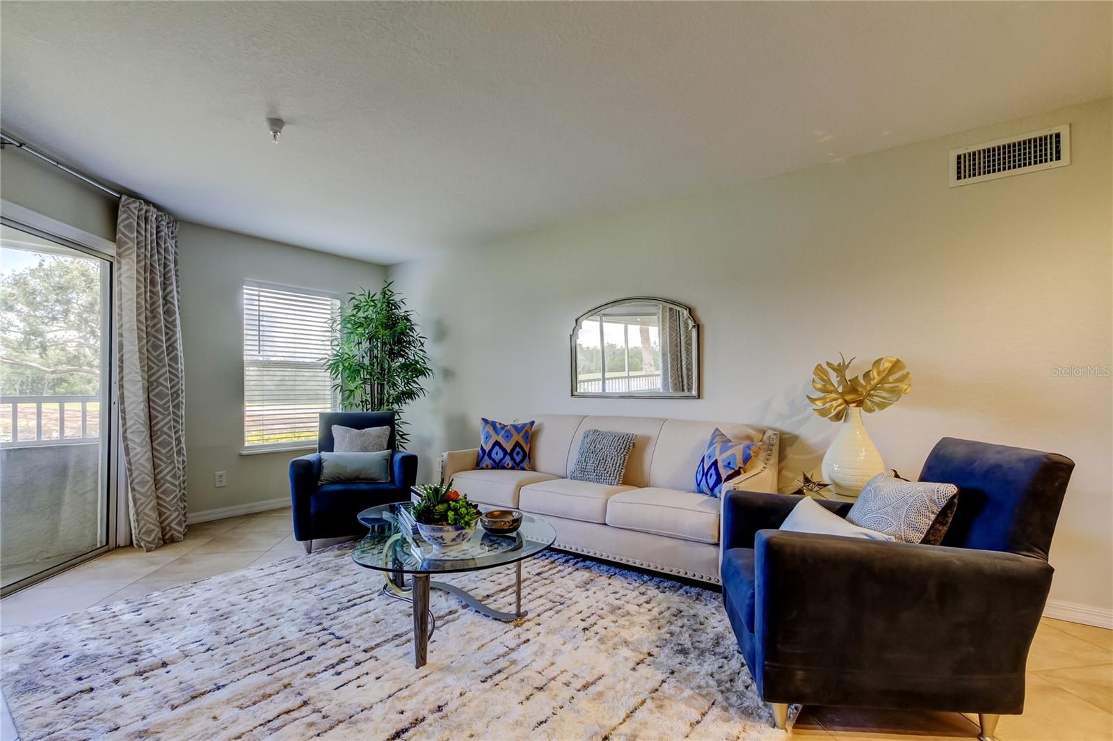 Living Room with Balcony