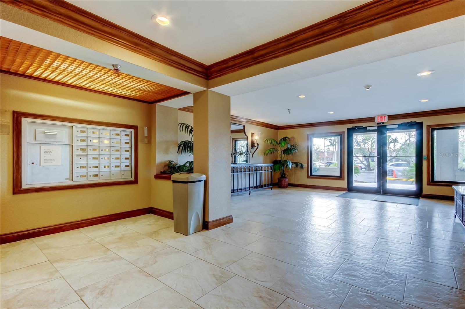 Building F Foyer & Mailboxes