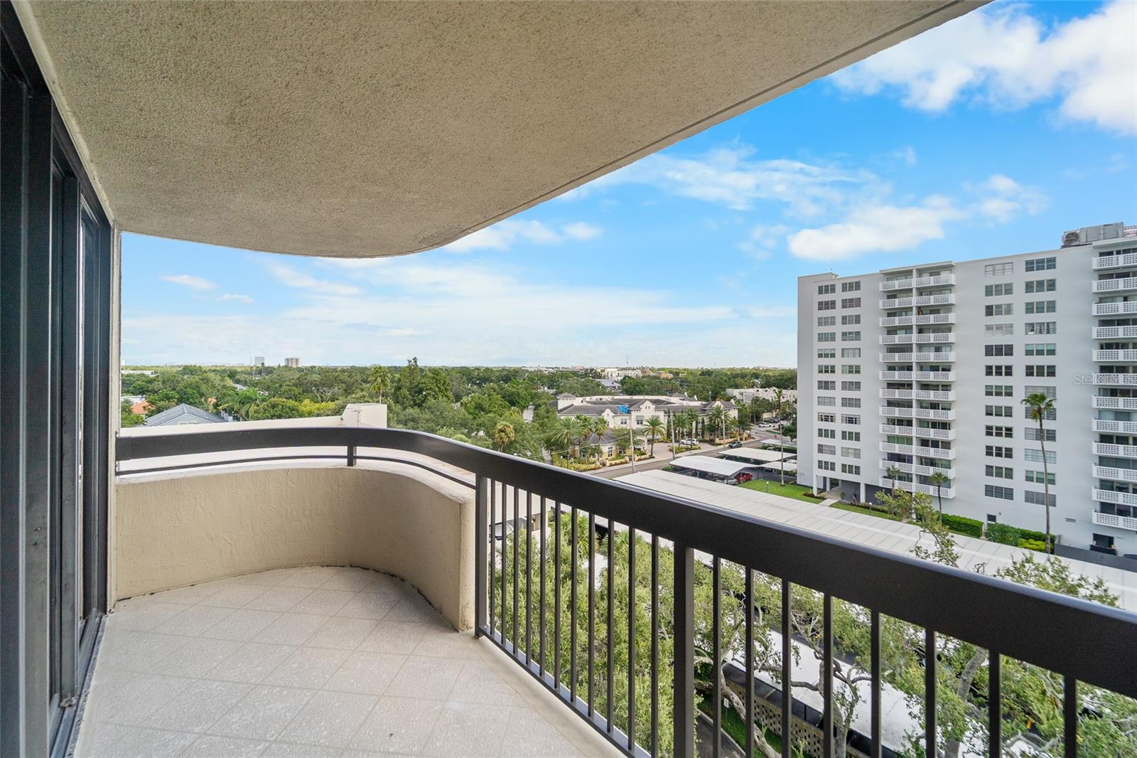 Balcony off of primary bedroom