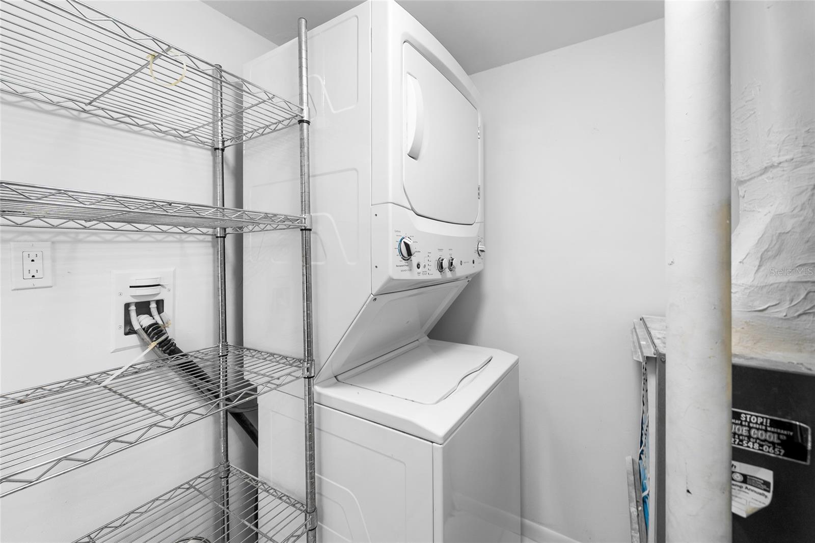 In-unit laundry