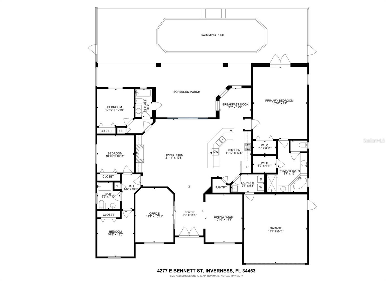 4277 E BENNETT ST, INVERNESS, FL, 34453