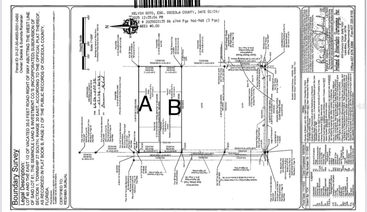 0 BOB WHITE TRL, ST CLOUD, FL, 34772