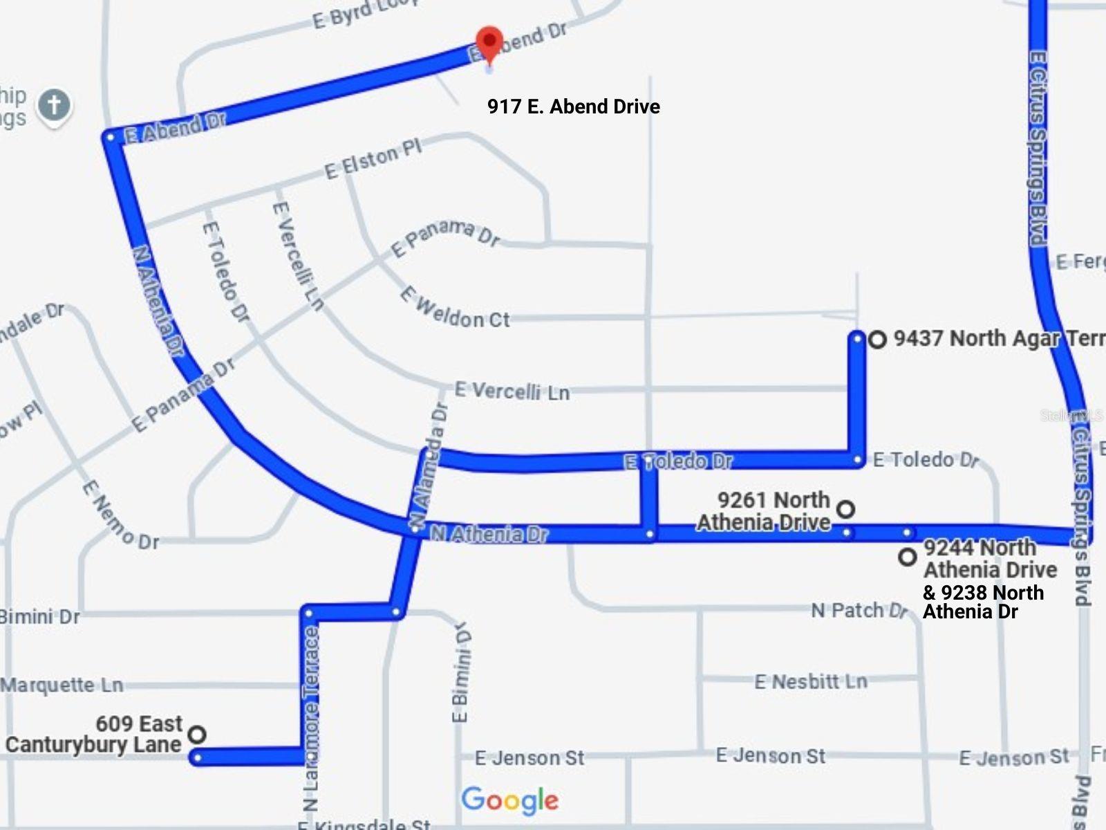 9238 N ATHENIA DR, CITRUS SPRINGS, FL, 34434