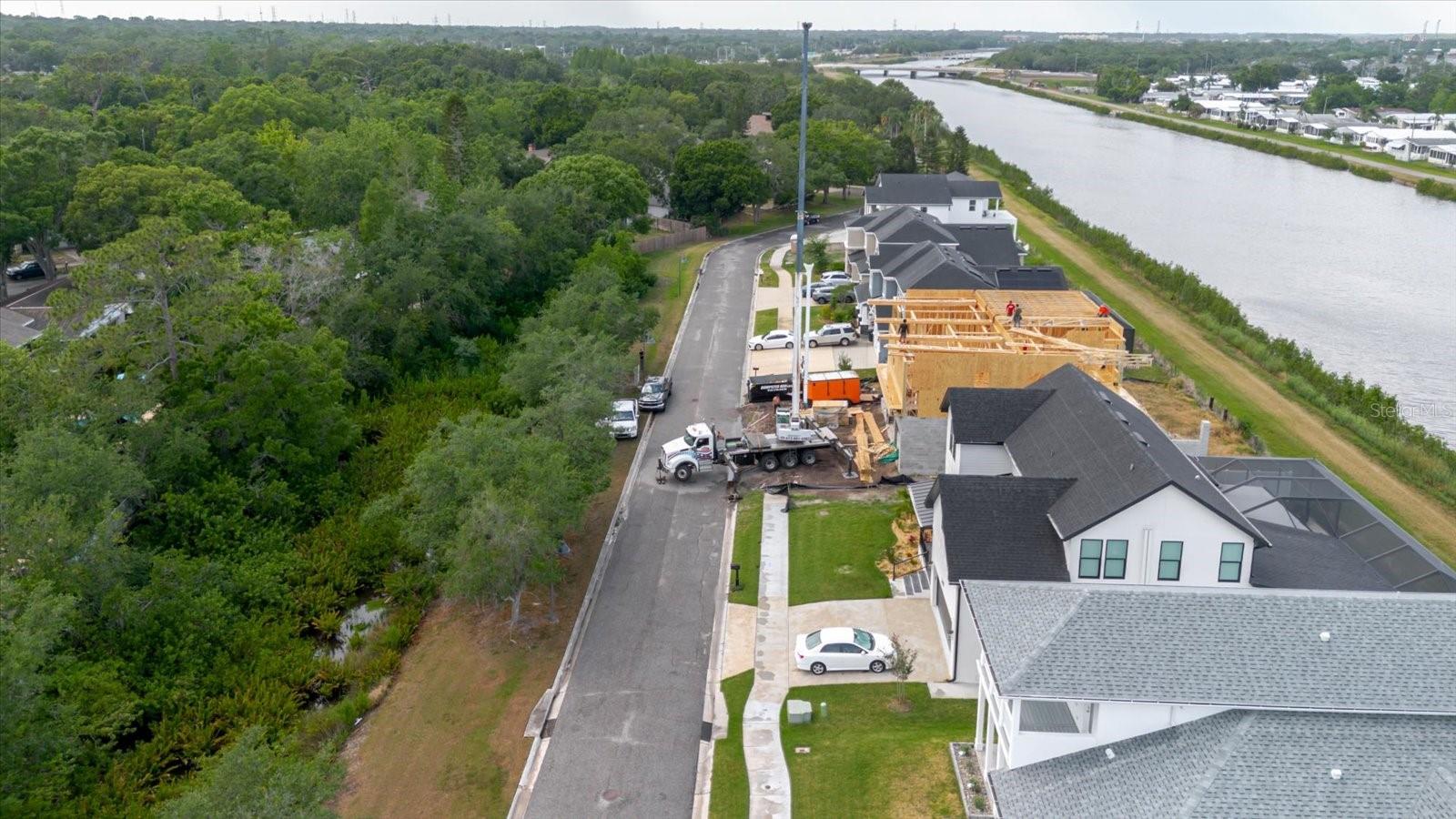 Only 6 Homes on Street