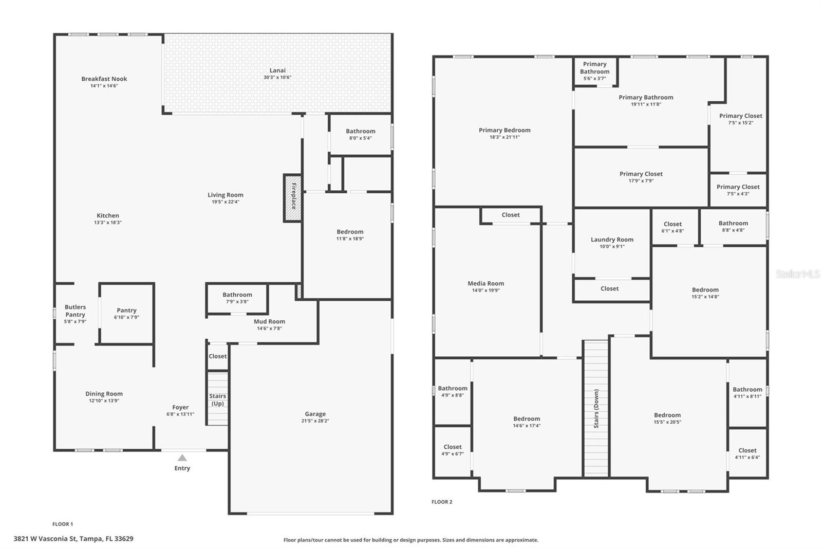 3821 W VASCONIA ST, TAMPA, FL, 33629