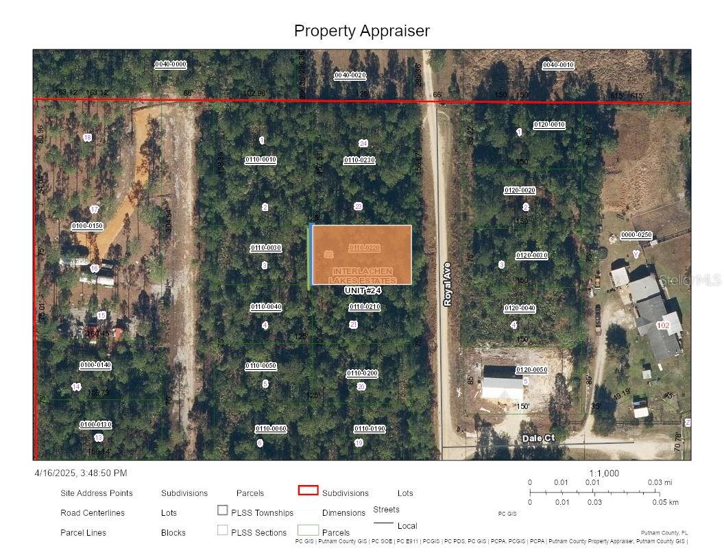 219 ROYAL AVE, INTERLACHEN, FL, 32148