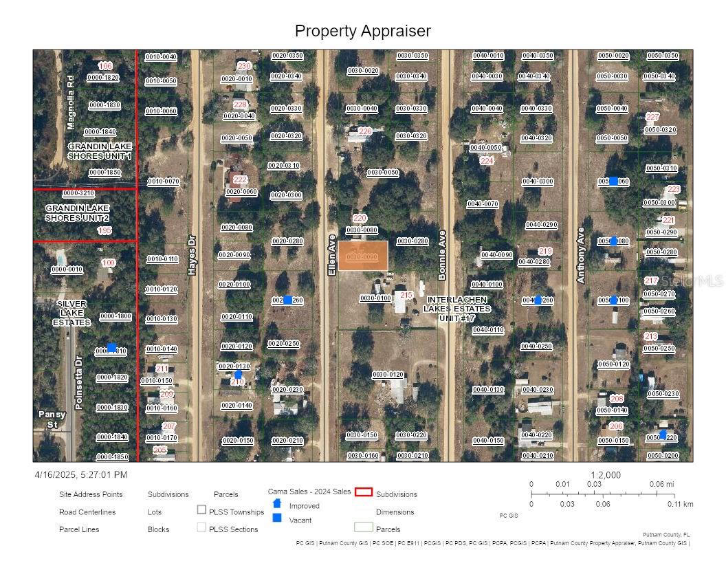 0 ELLEN AVE, INTERLACHEN, FL, 32148