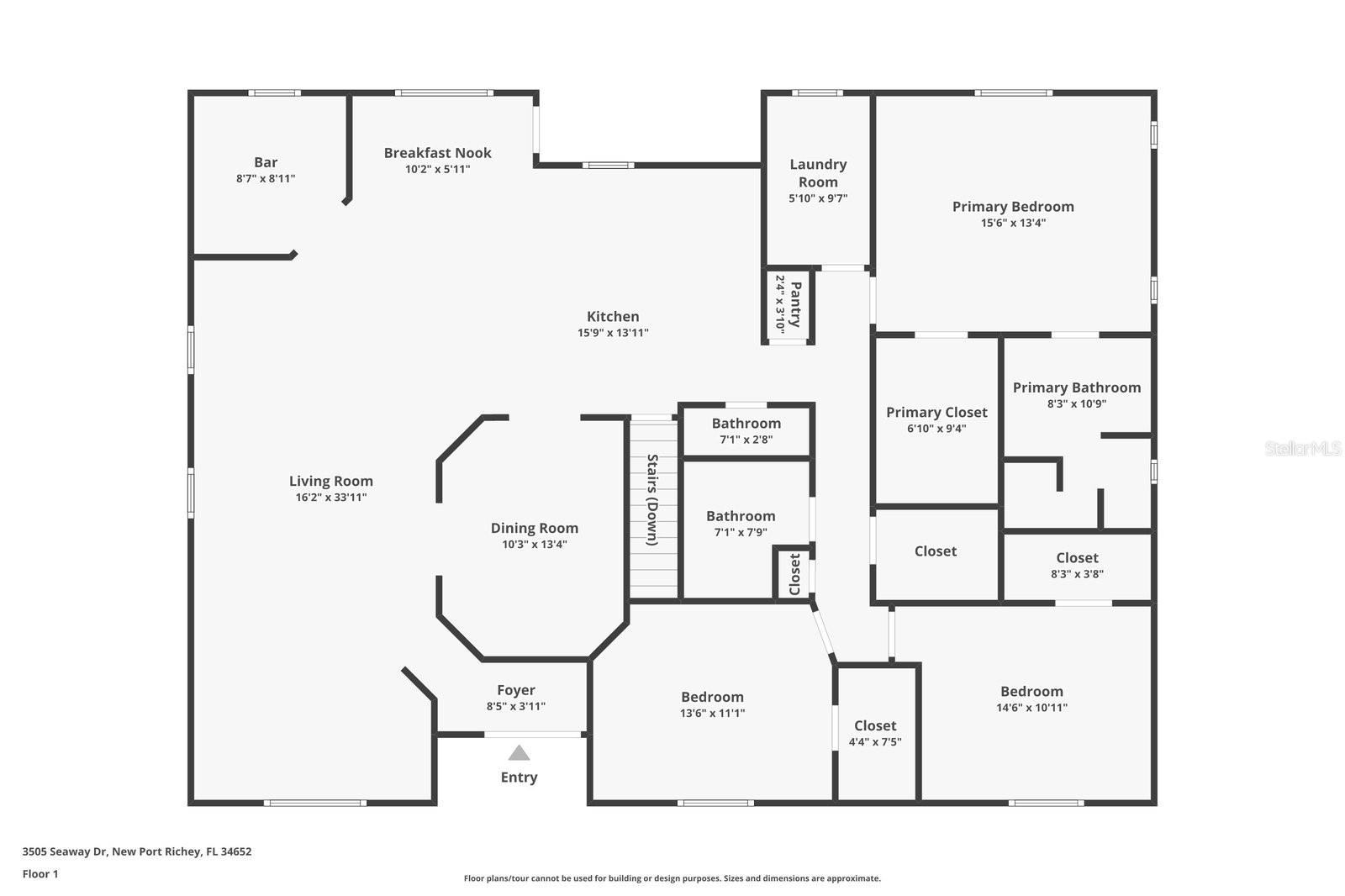 3505 SEAWAY DR, NEW PORT RICHEY, FL, 34652