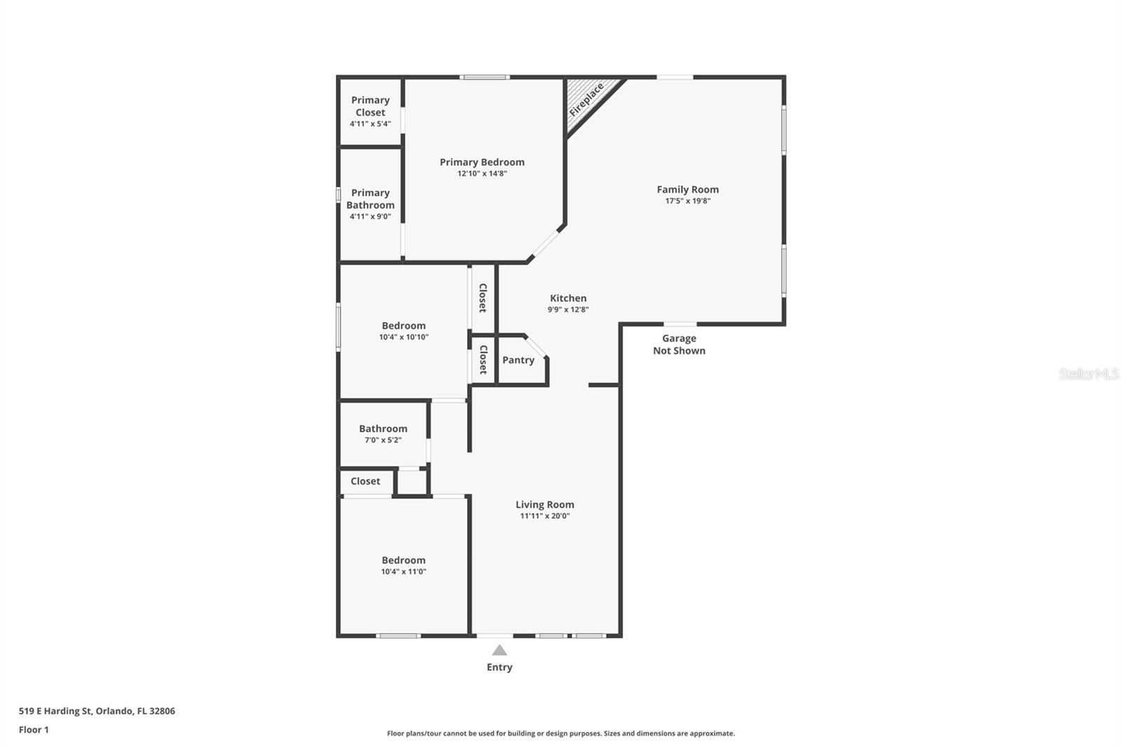 519 E HARDING ST, ORLANDO, FL, 32806