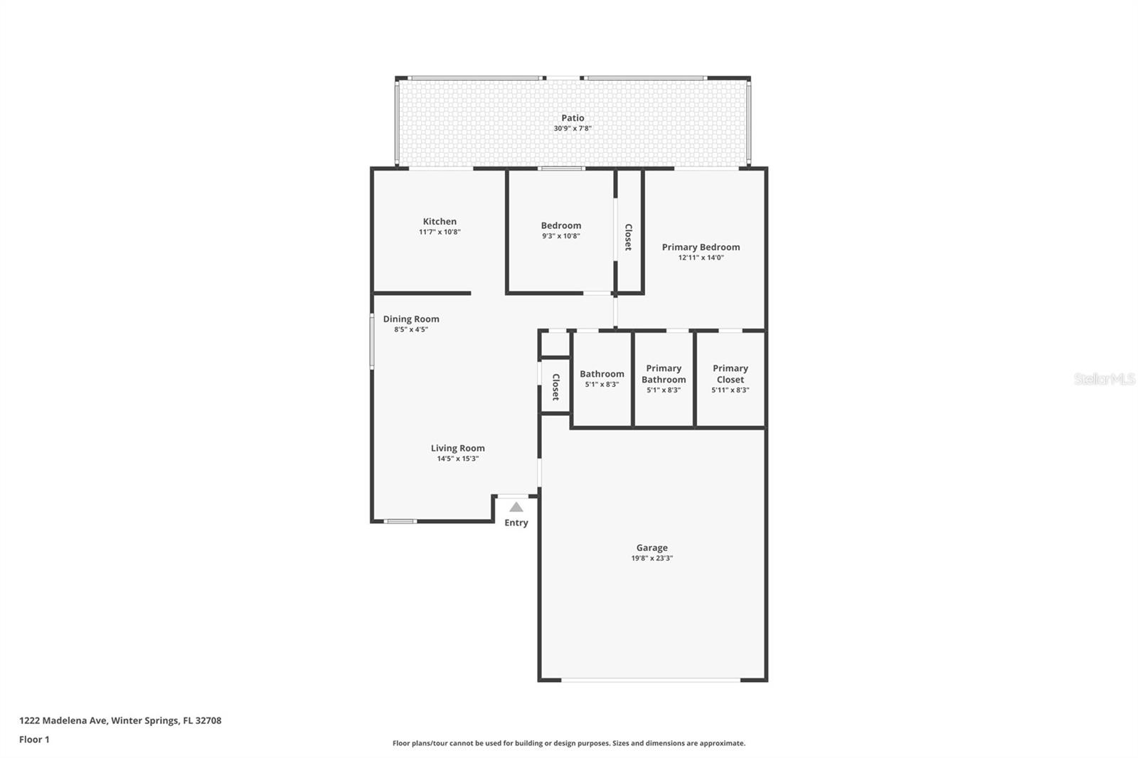 1222 MADELENA AVE, WINTER SPRINGS, FL, 32708