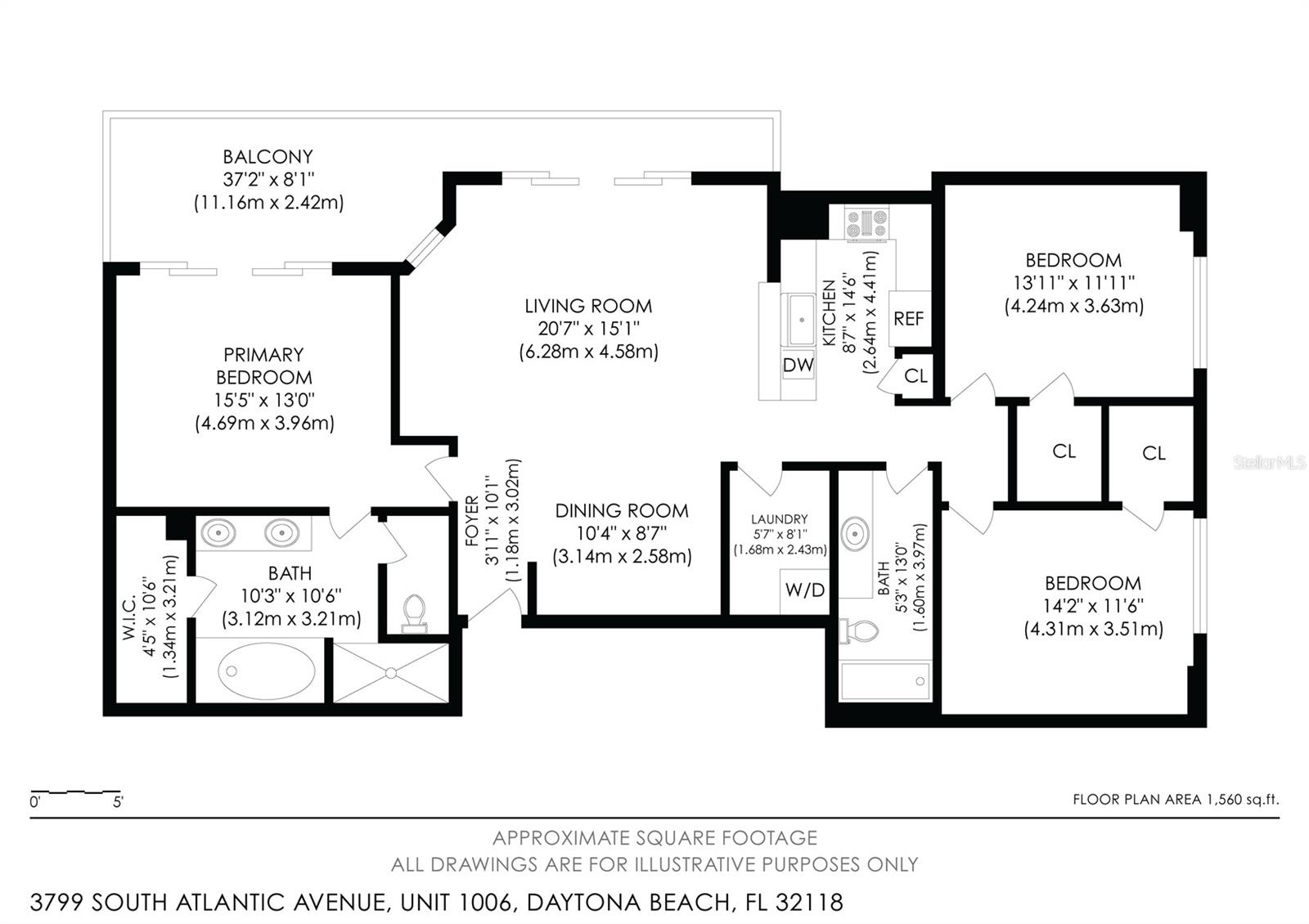 3799 S ATLANTIC AVE #1006, DAYTONA BEACH, FL, 32118
