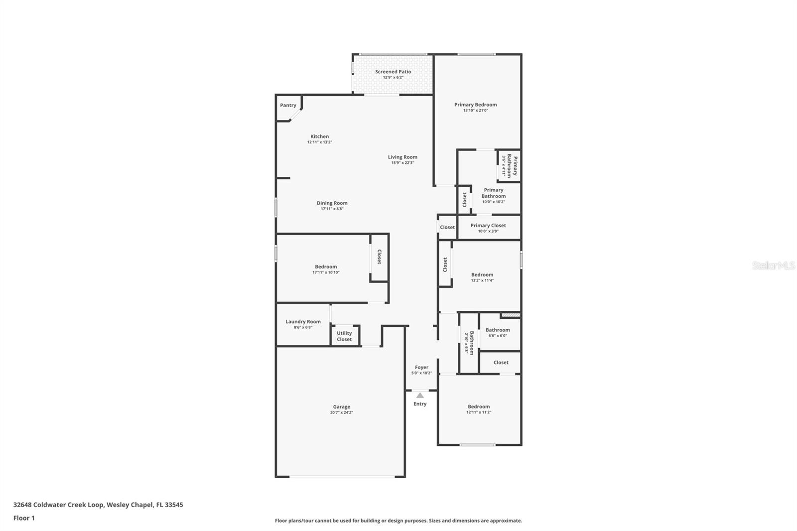 32648 COLDWATER CREEK LOOP, WESLEY CHAPEL, FL, 33545