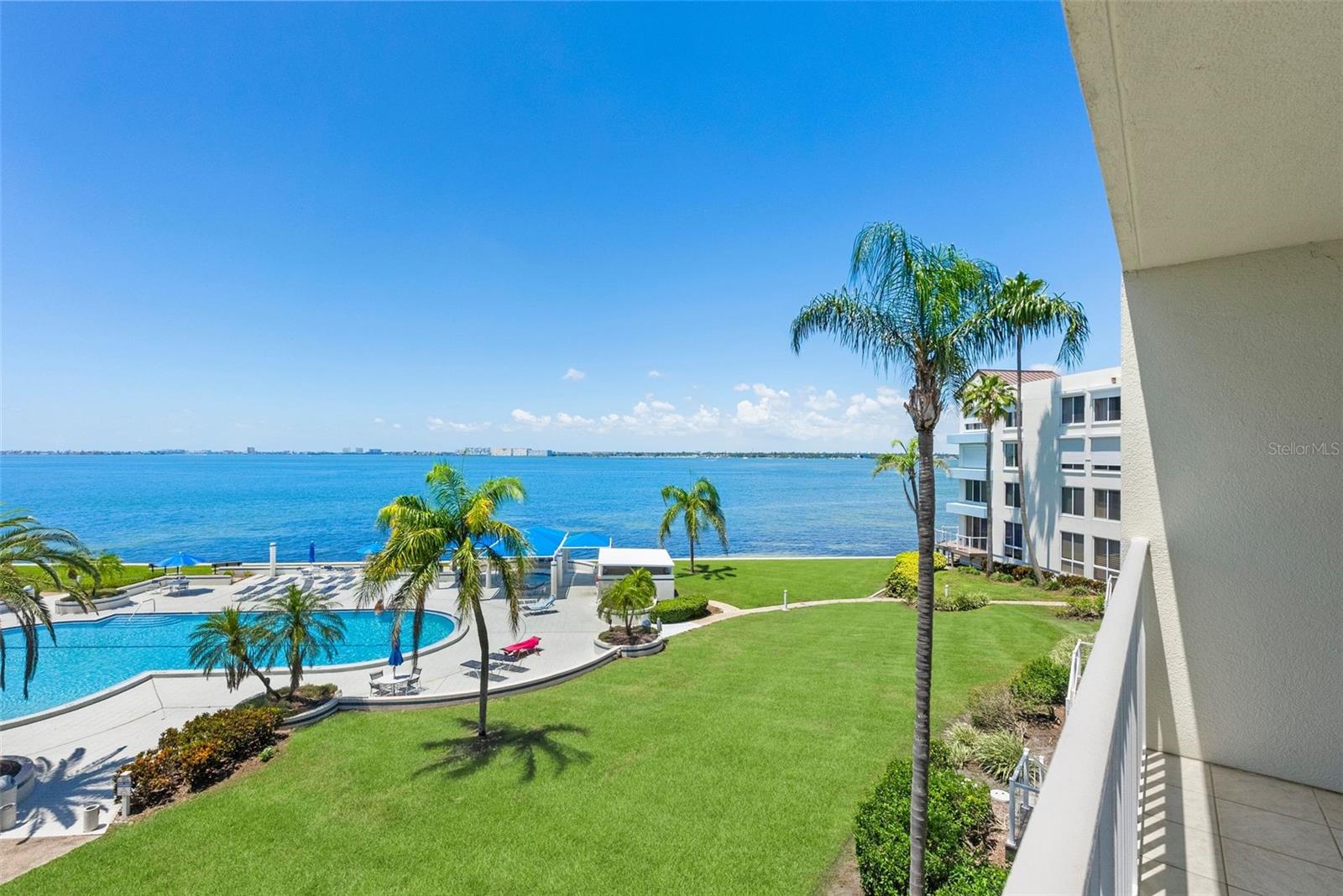 Side view from the Balcony