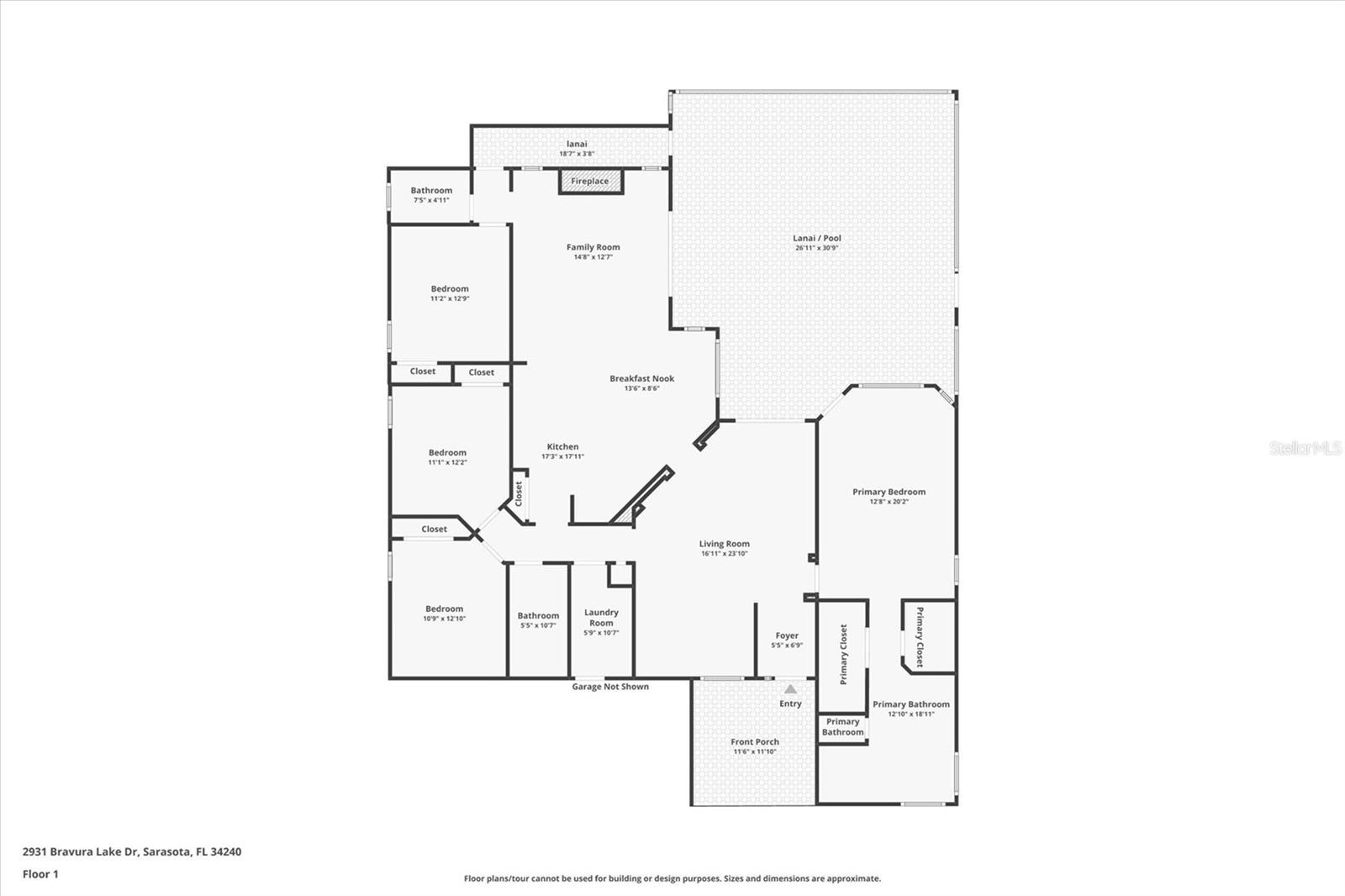 2931 BRAVURA LAKE DR, SARASOTA, FL, 34240